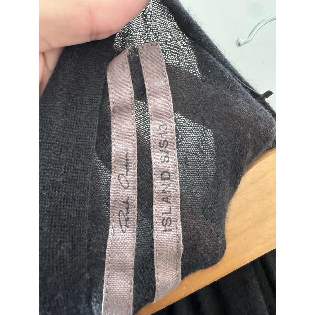 Rick Owens Cashmere Poncho Island SS13