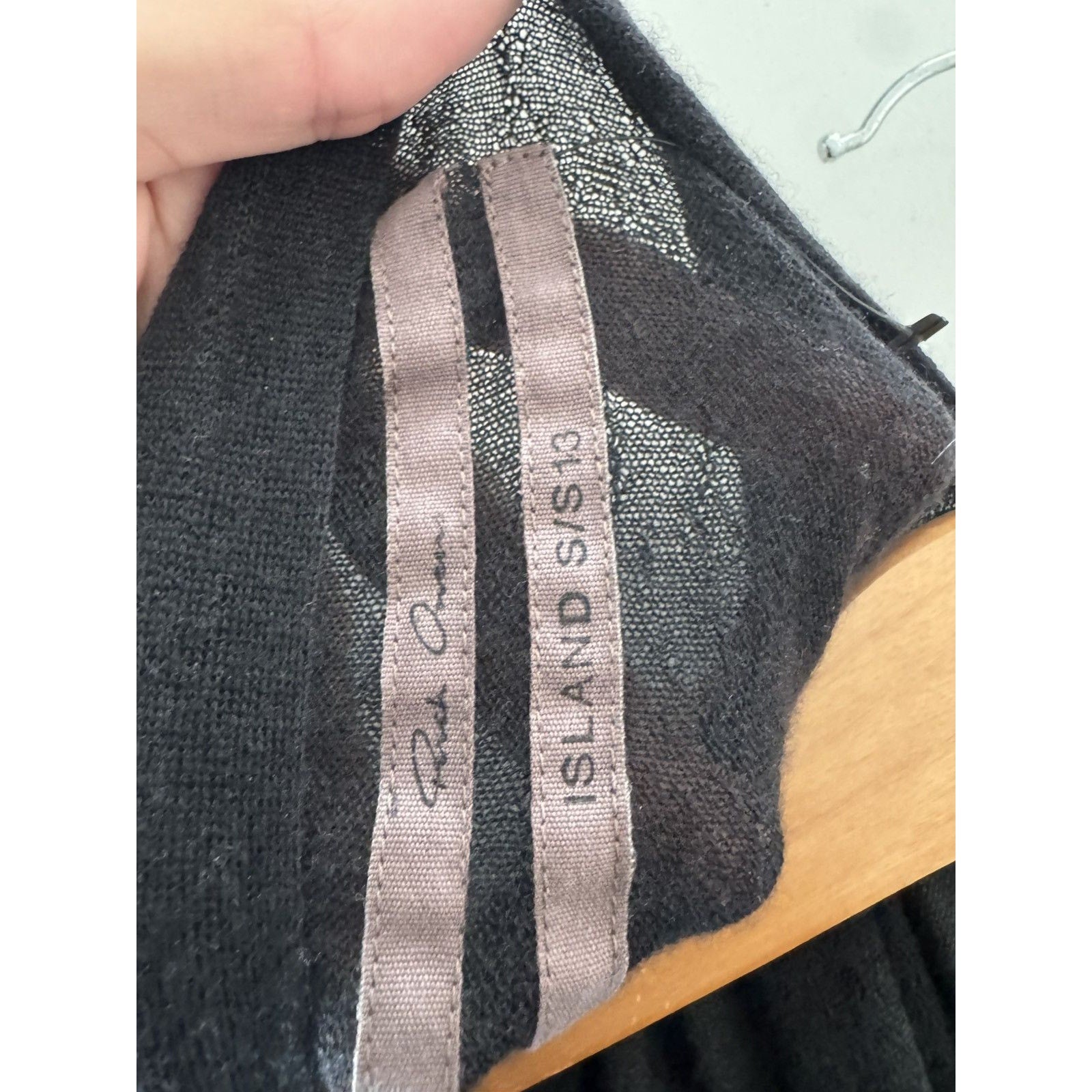 Rick Owens Cashmere Poncho Island SS13