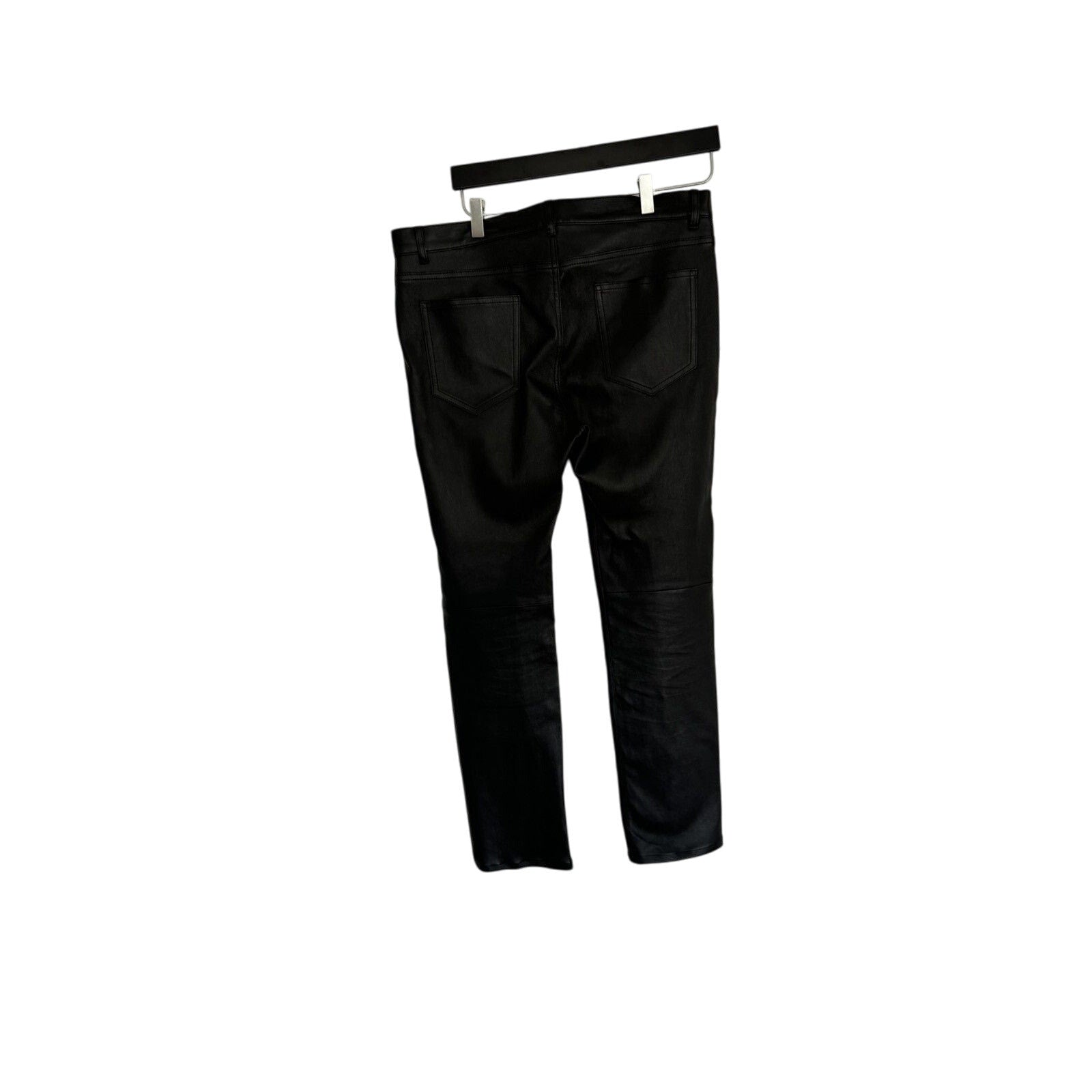 Saint Laurent Lamb Leather Pants 34