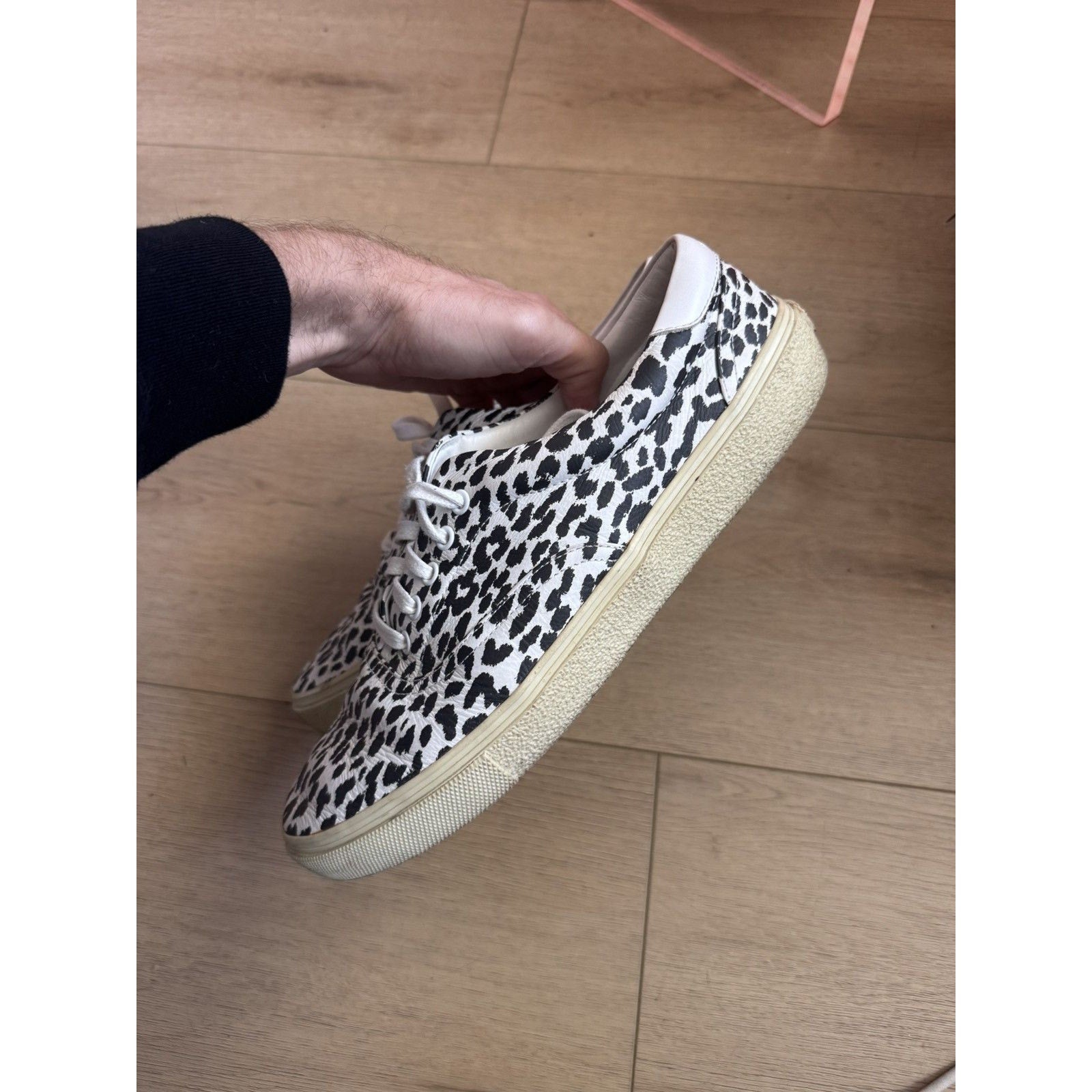 Saint Laurent OG hedi leather babycats 44.5
