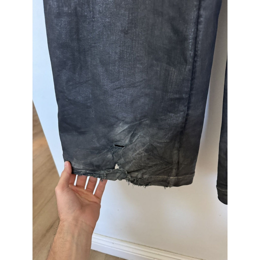 Rick Owens Waxed bela cargos small