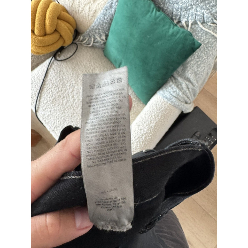 Rick Owens Waxed Banana Bolan Pants 36