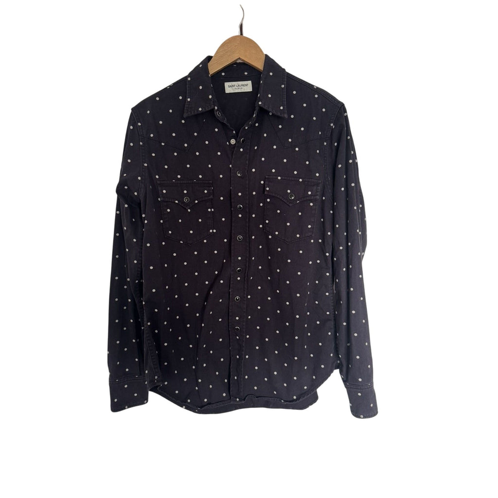 Saint Laurent Western Polka Dot shirt