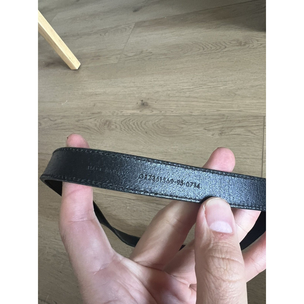 Saint laurent Hedi Runway Western Belt 95