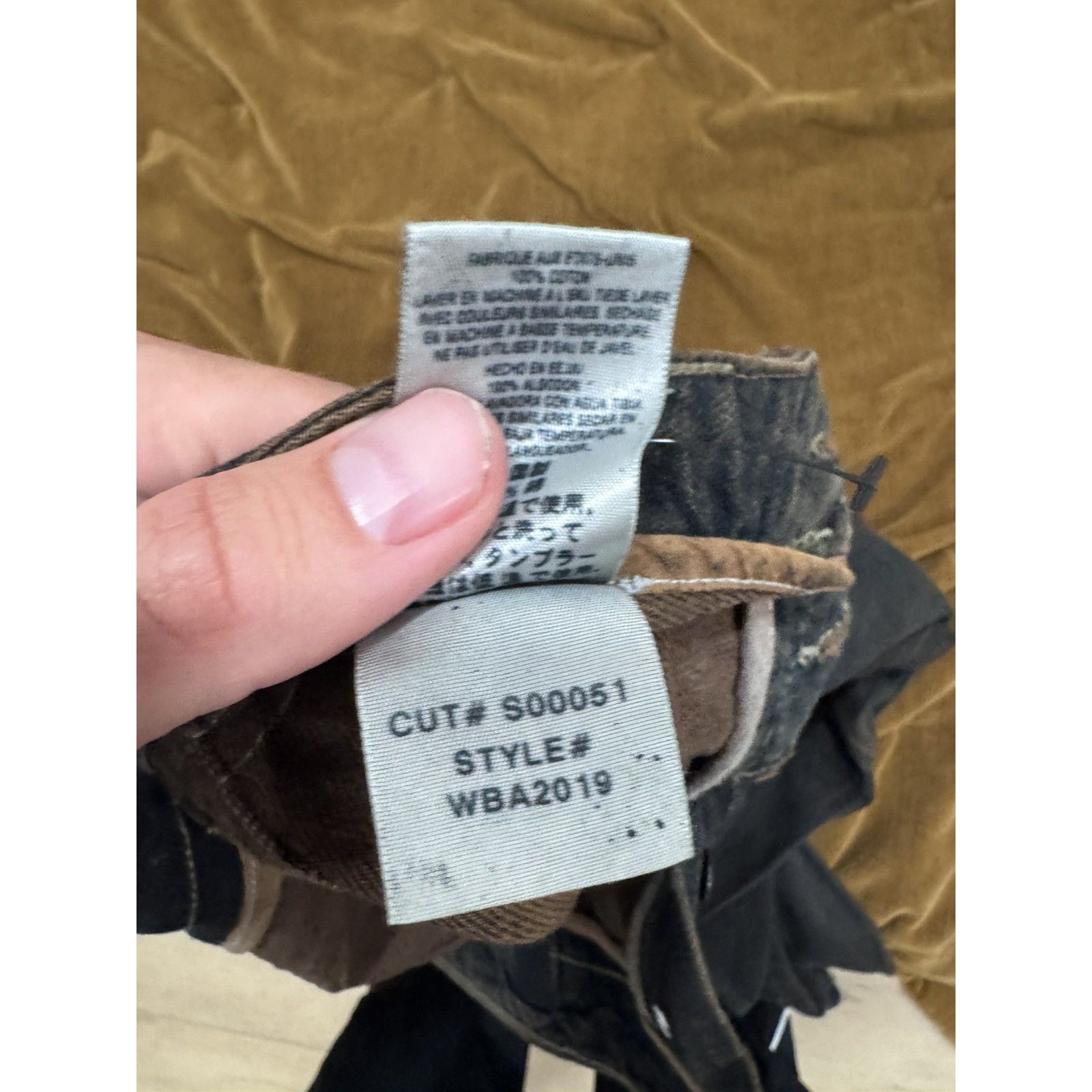 Rick Owens Slab Spiral denim 30