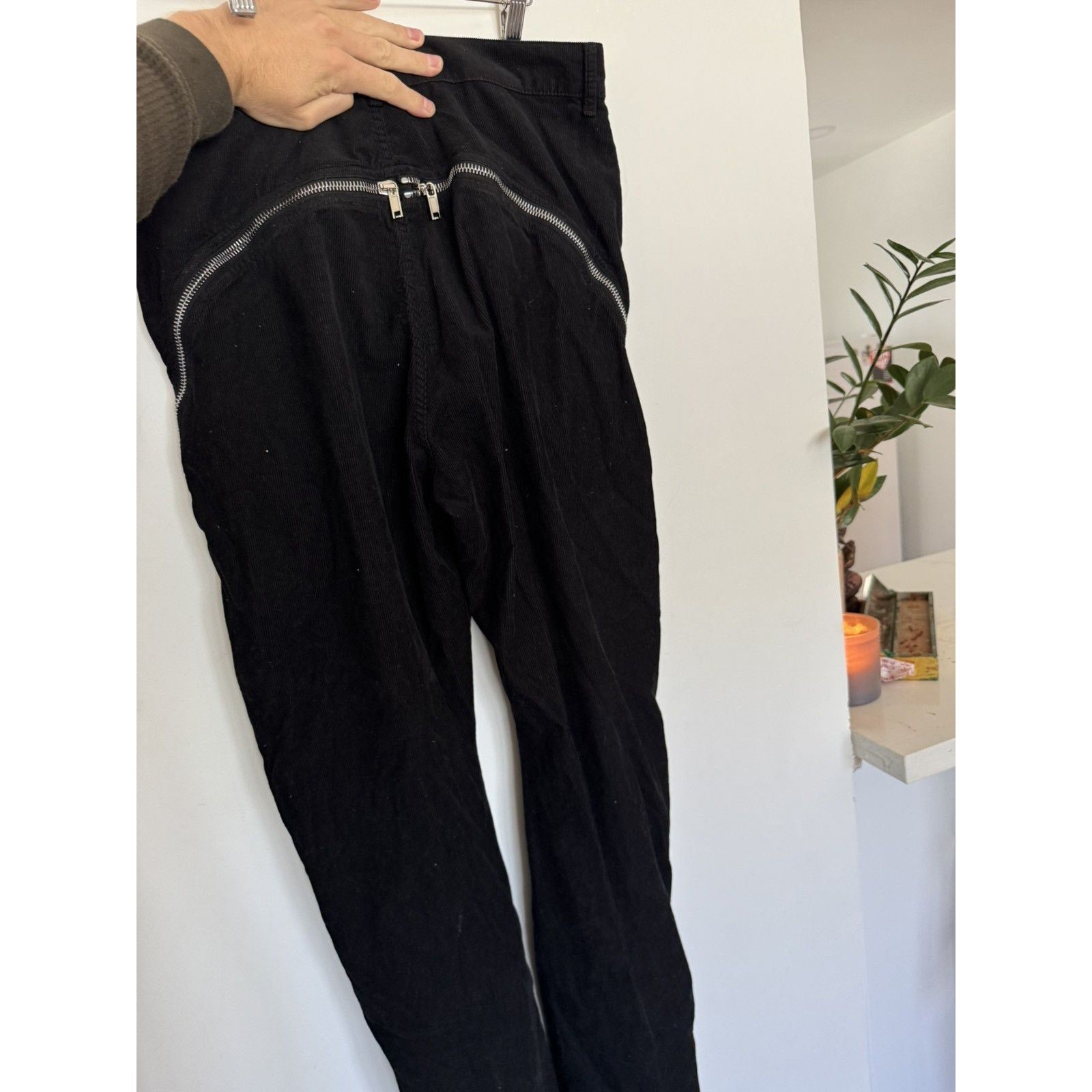 Rick Owens Corduroy Bolan Banana Trousers 31