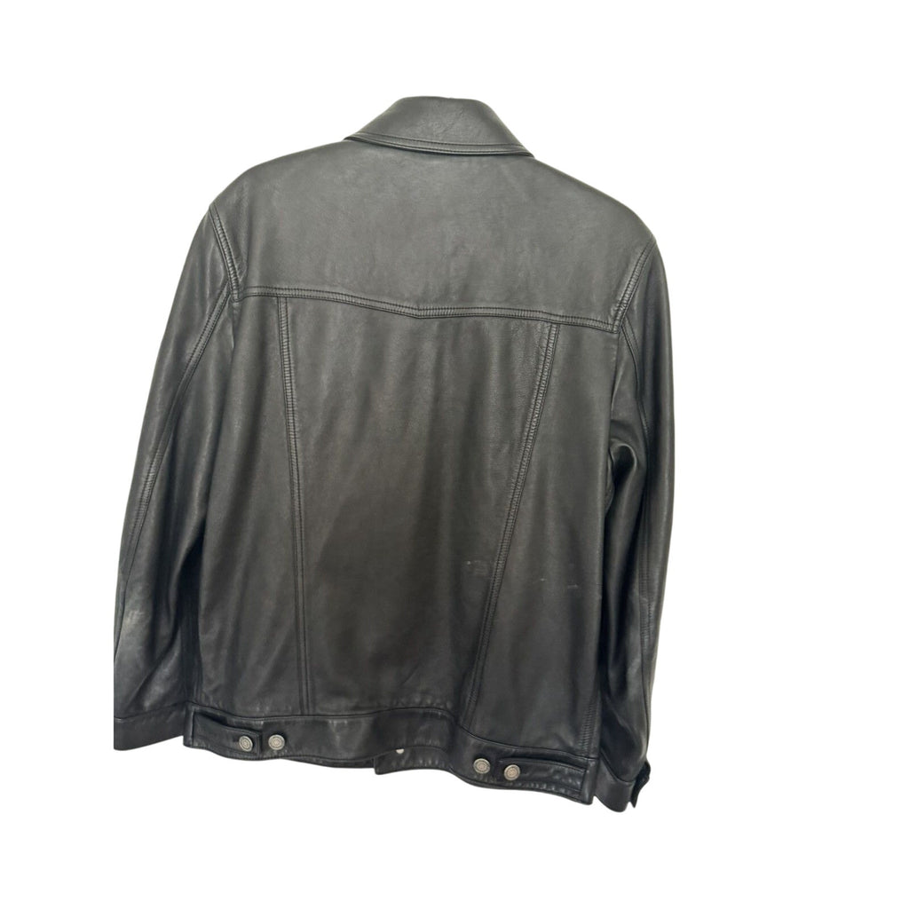 Saint Laurent Classic Lamb Leather Trucker 52