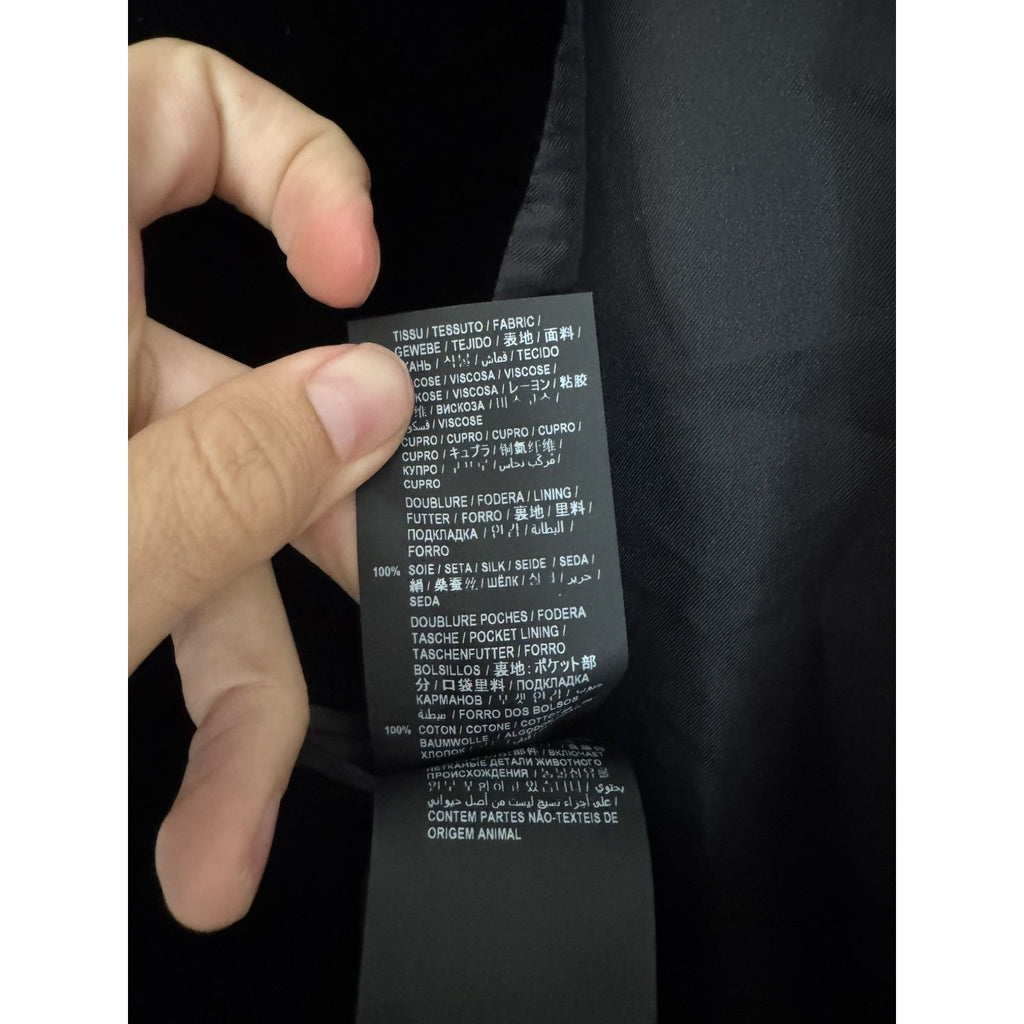 Saint Laurent Velour Evening Jacket 46