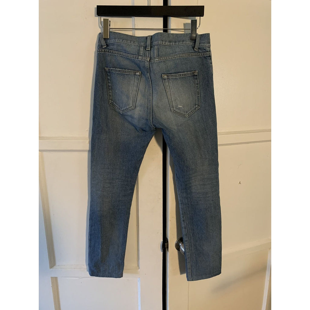 Saint Laurent SS16 Medium Wash Denim Jeans 29