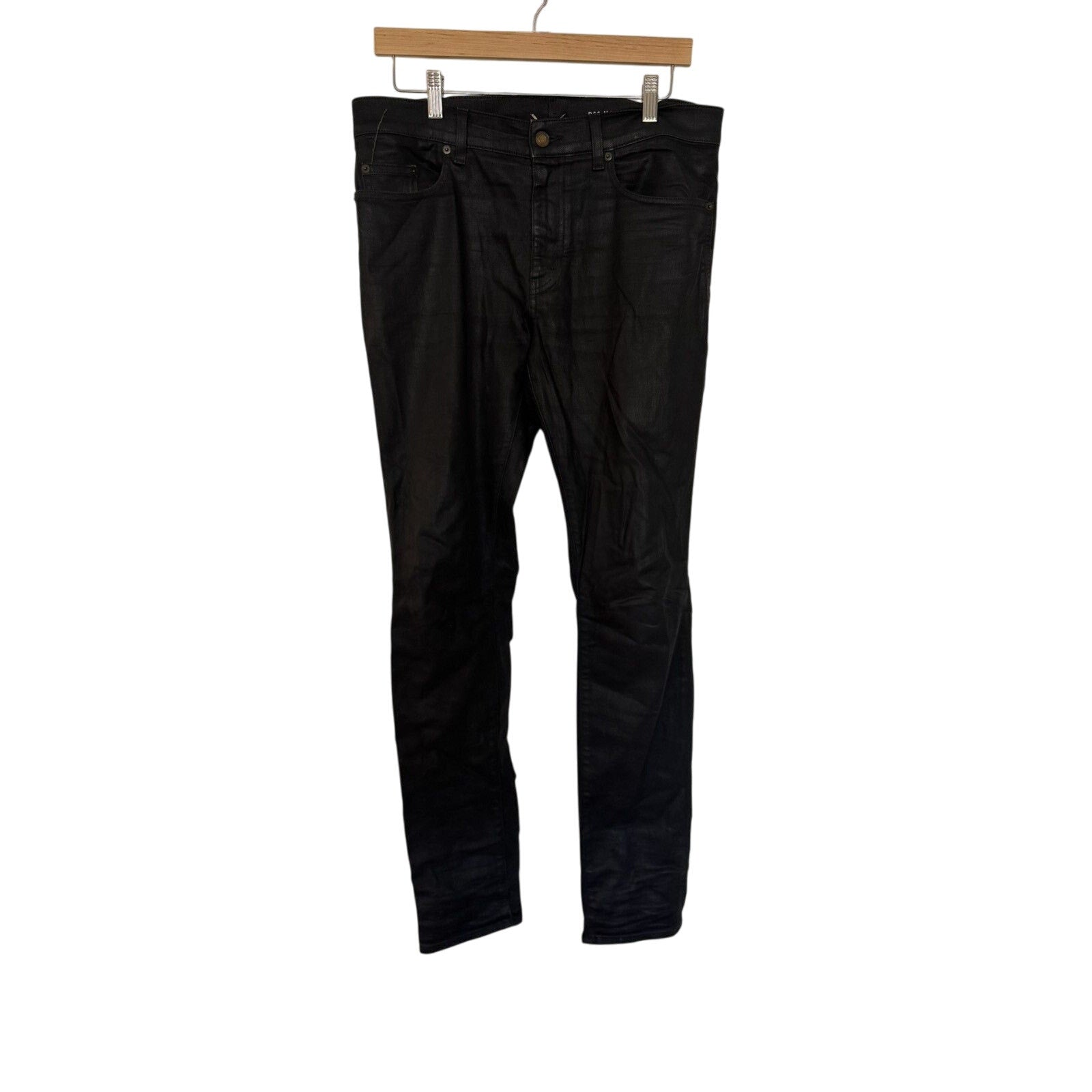 Saint Laurent Heavy wax nightrider denim 33