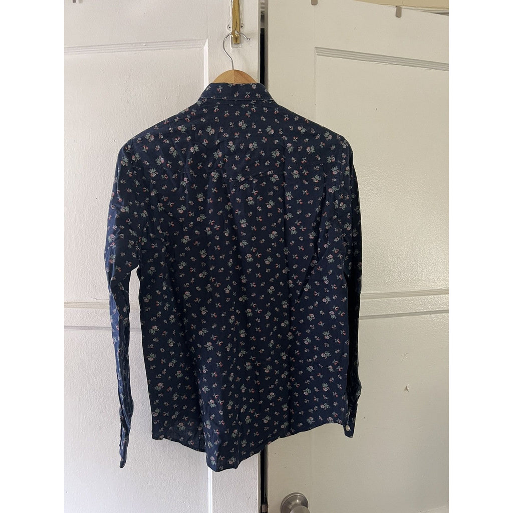 Saint Laurent Psych rock floral shirt 38