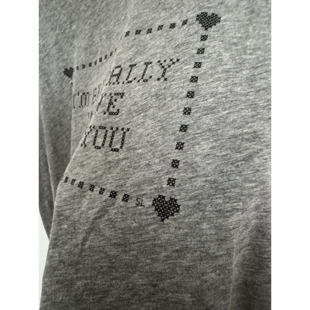 Saint Laurent Brutually in love T