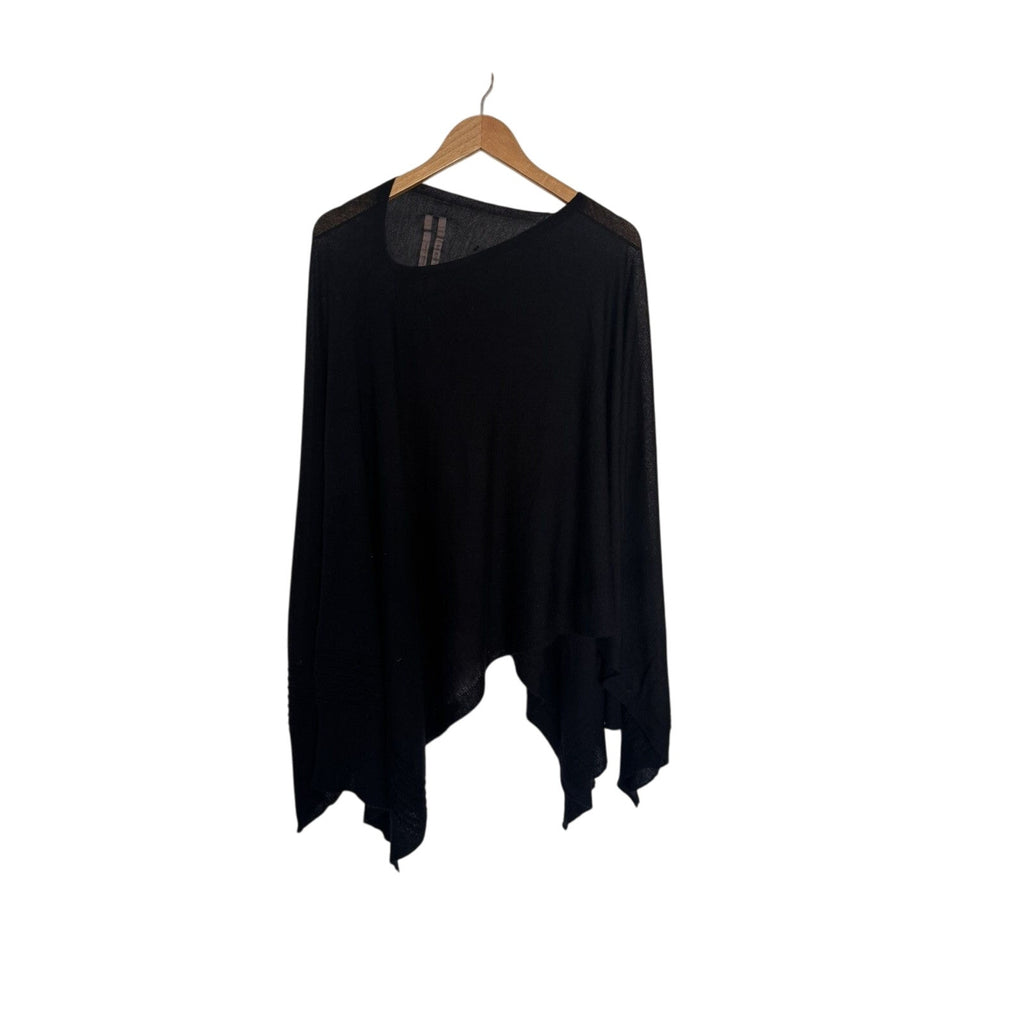 Rick Owens Cashmere Poncho Island SS13