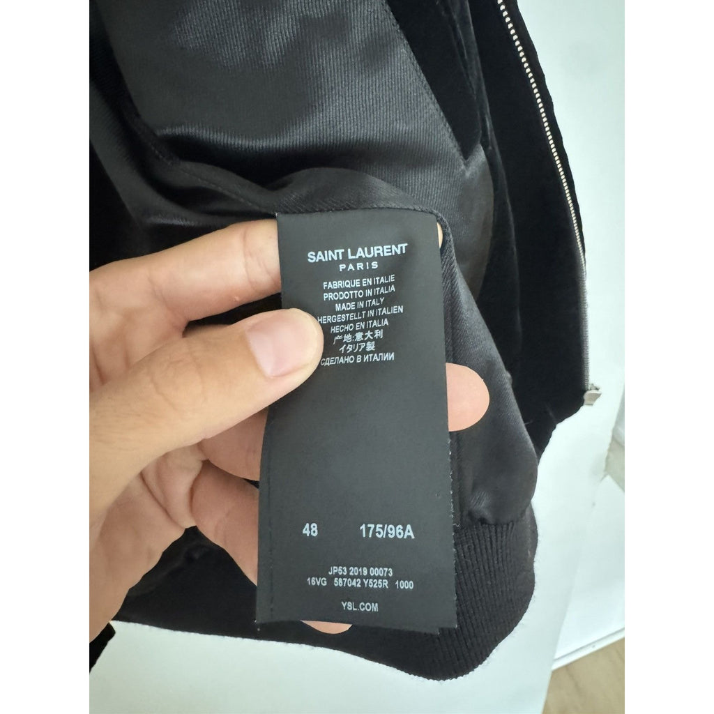 Saint Laurent Velour sequins boombox teddy 48