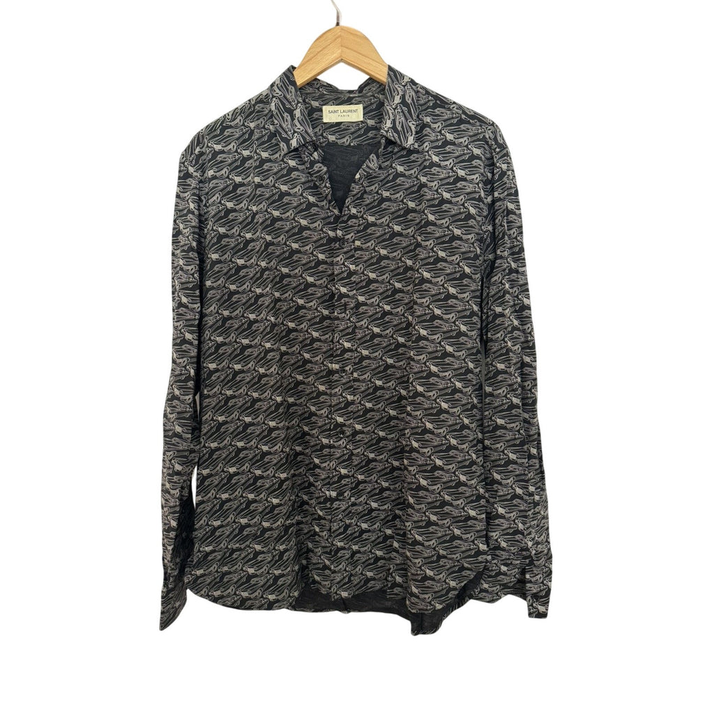 Saint Laurent Surf Sound Viscose Cars Cadillac shirt 42
