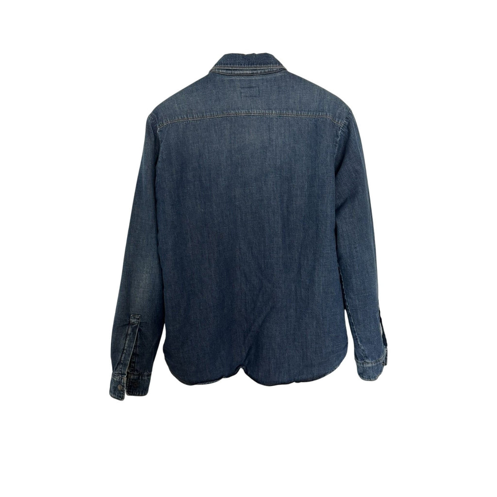 Saint Laurent Sherpa Denim shirt XL