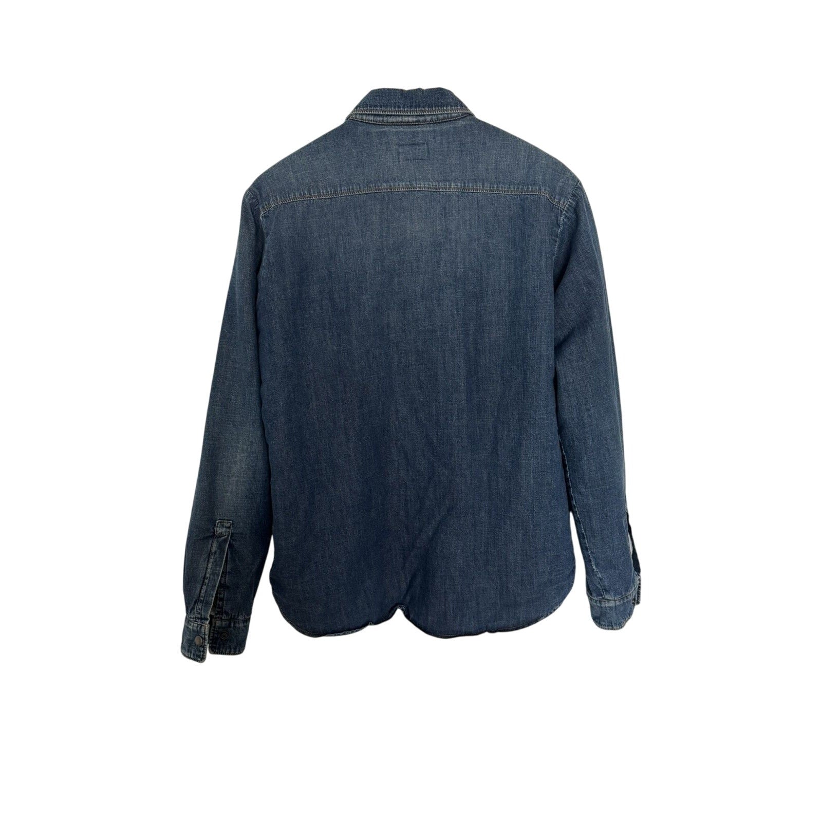 Saint Laurent Sherpa Denim shirt XL