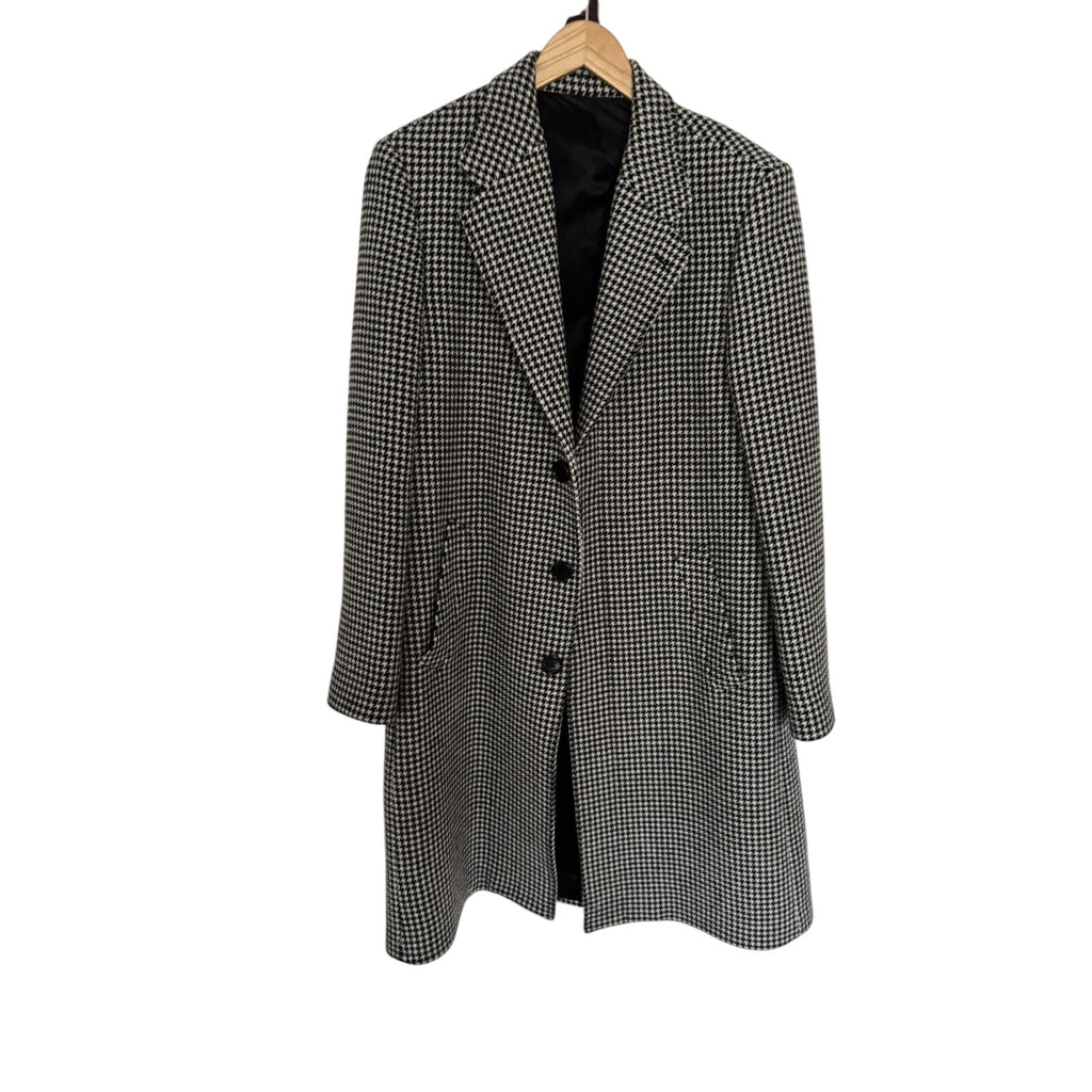Celine Houndstooth Coat 50