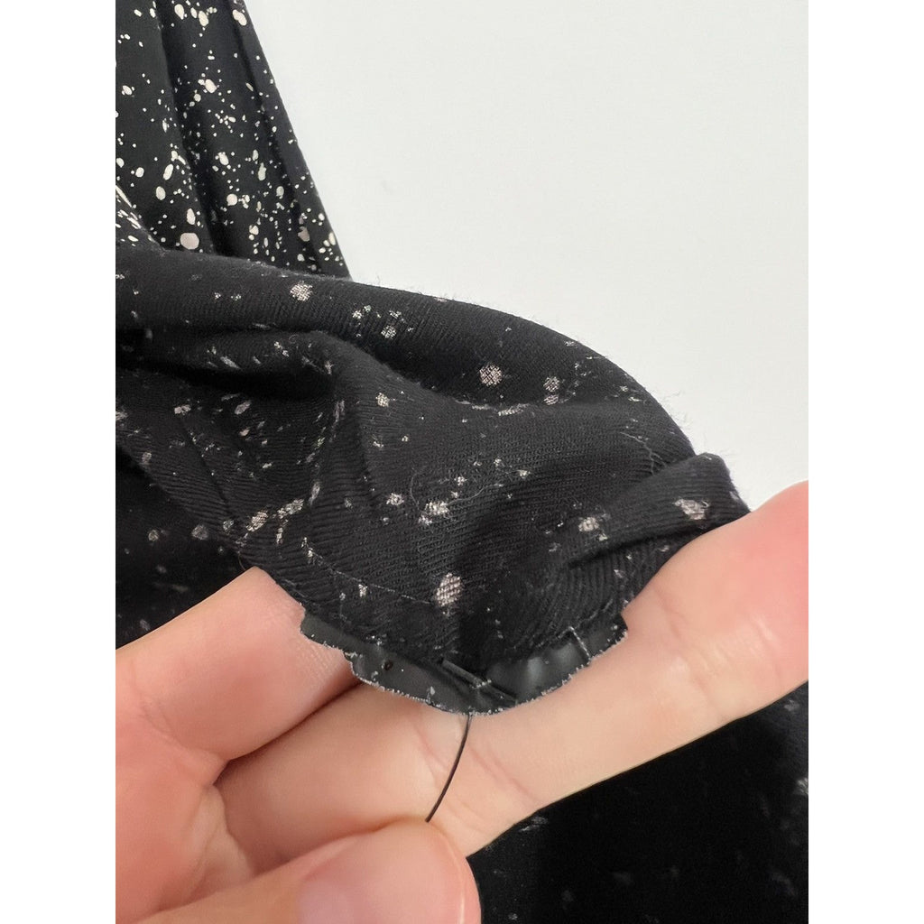 Saint Laurent Paint splatter hedi viscose shirt