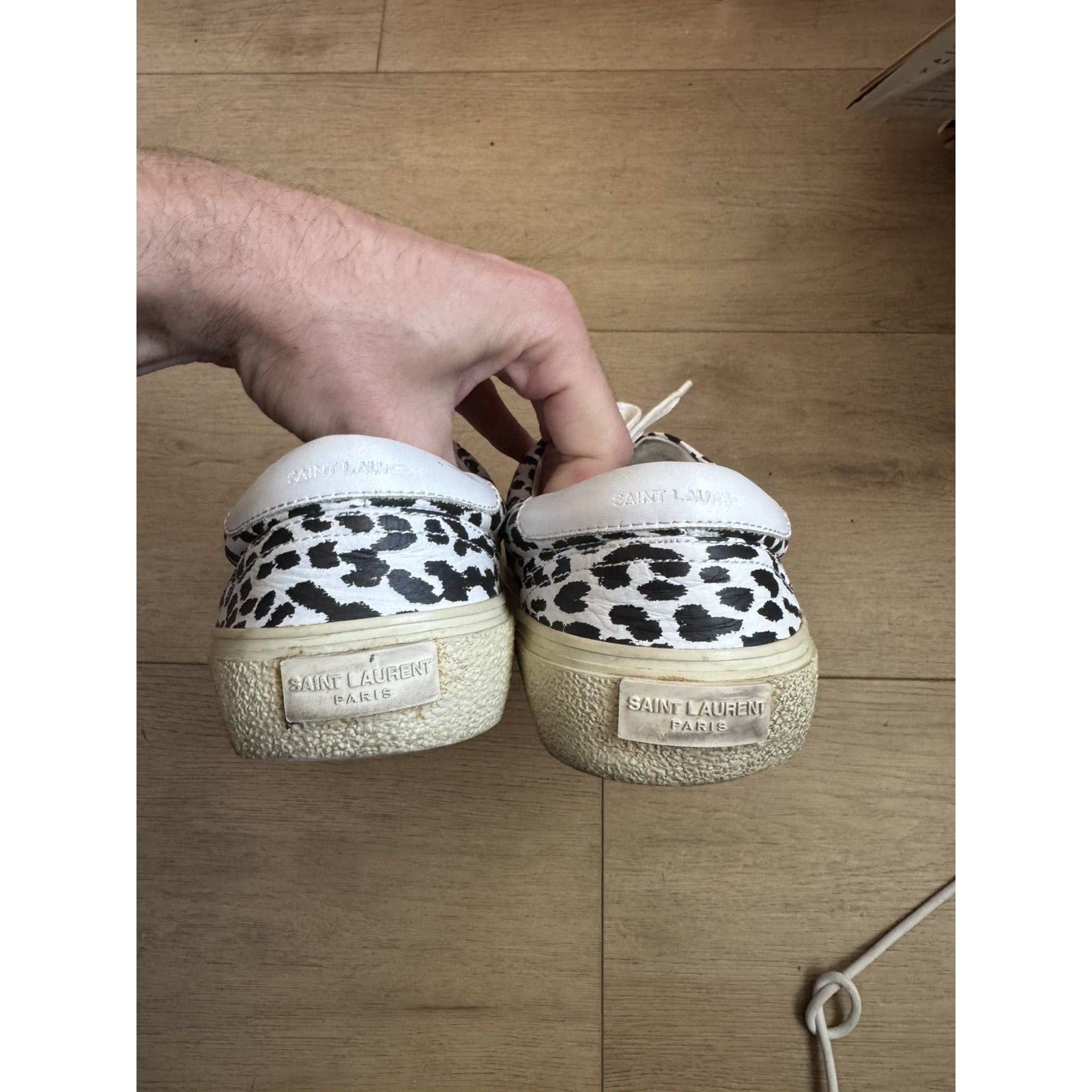 Saint Laurent OG hedi leather babycats 44.5