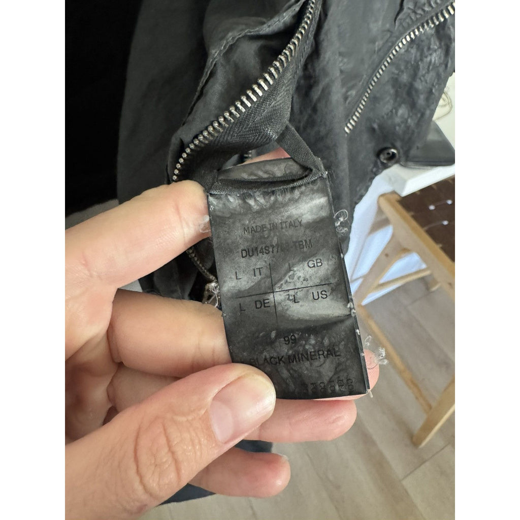 Rick Owens OG waxed Exploder Parka L