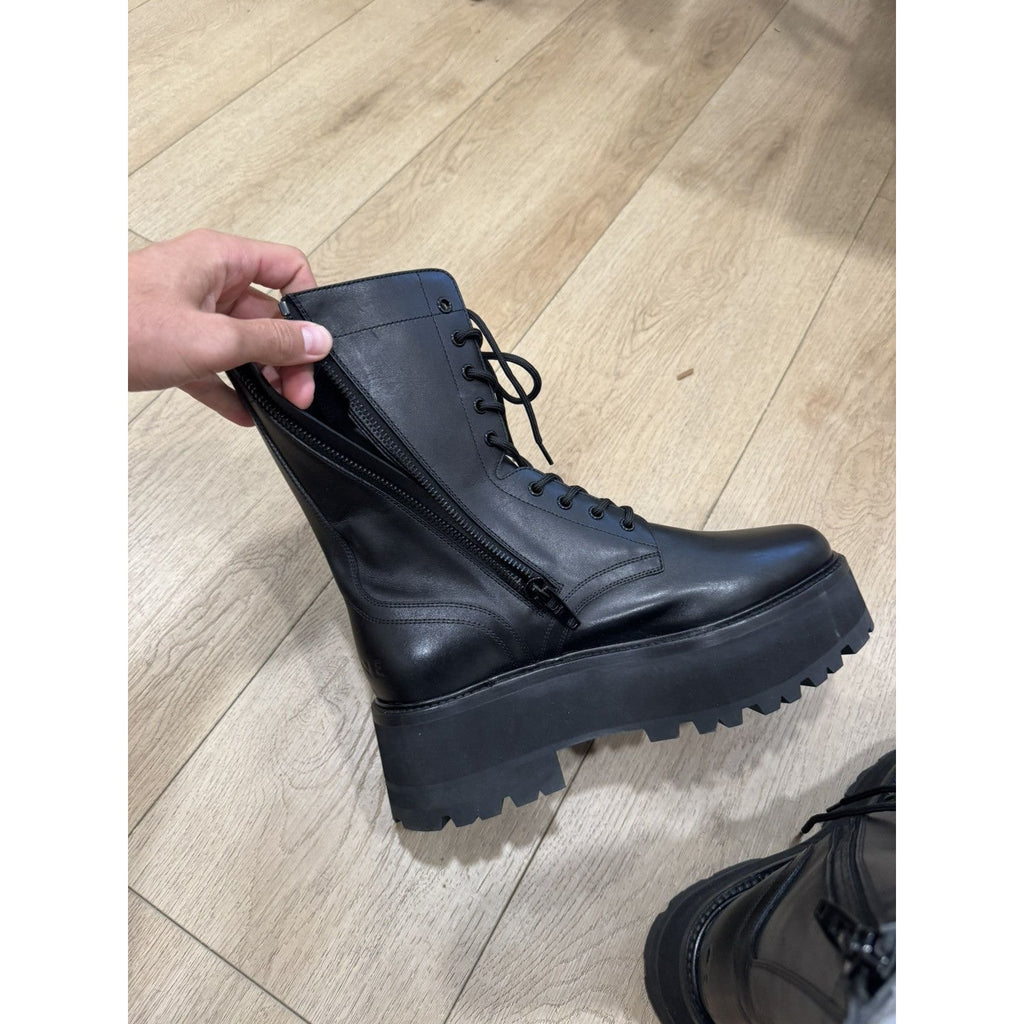 Celine Platform Combat Boots 44