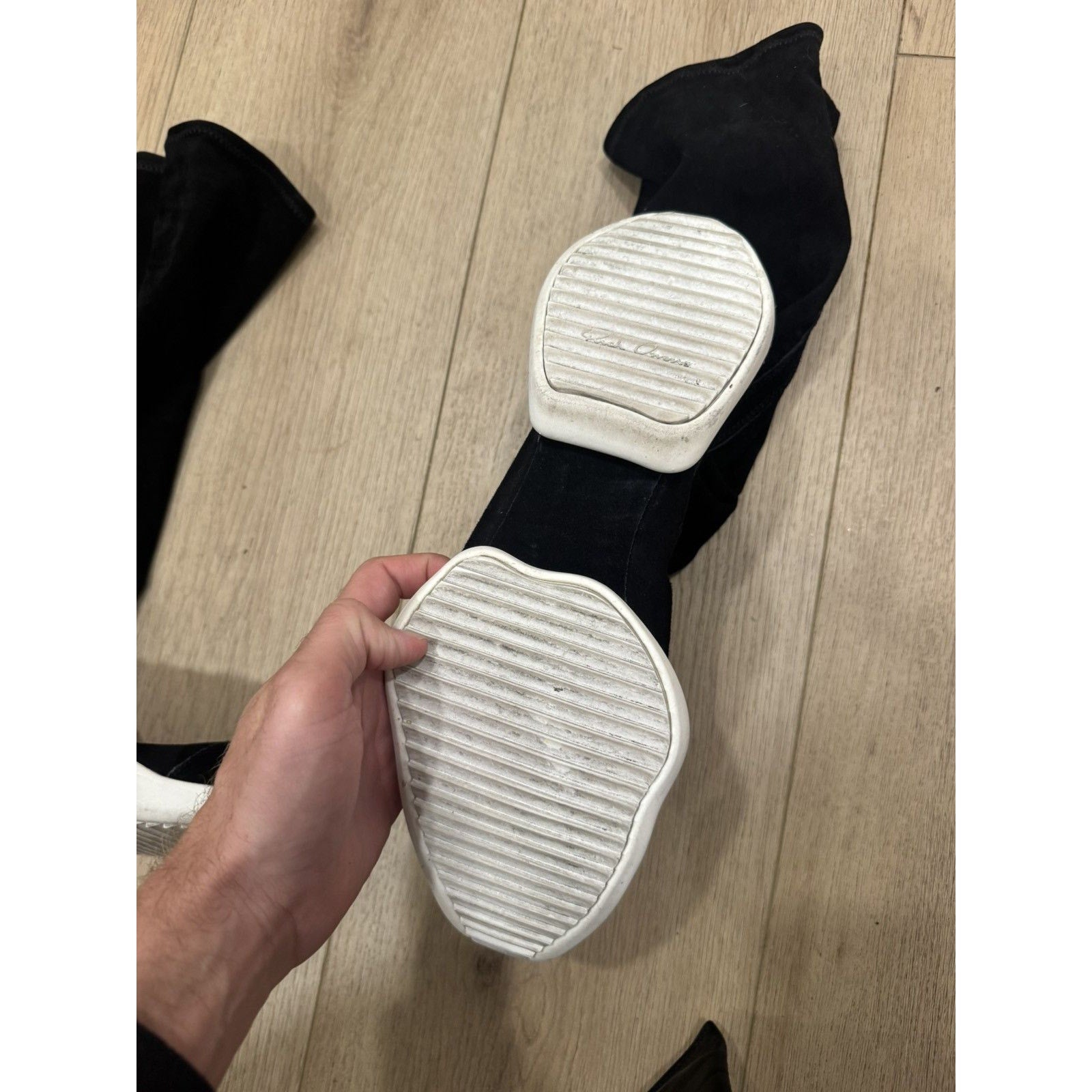 Rick Owens Adidas Vicious Sock Sneakers 11 / 44