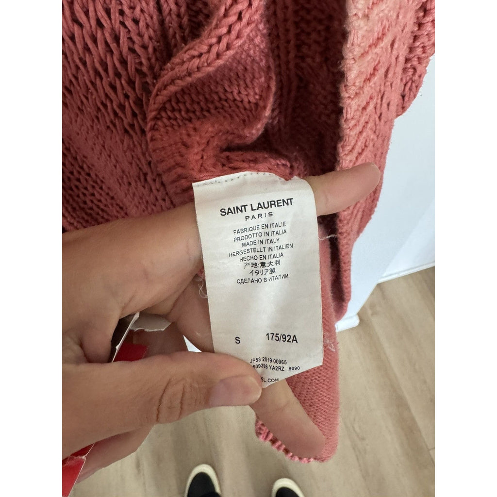 Saint Laurent Oversized Ombre Baja Cardigan