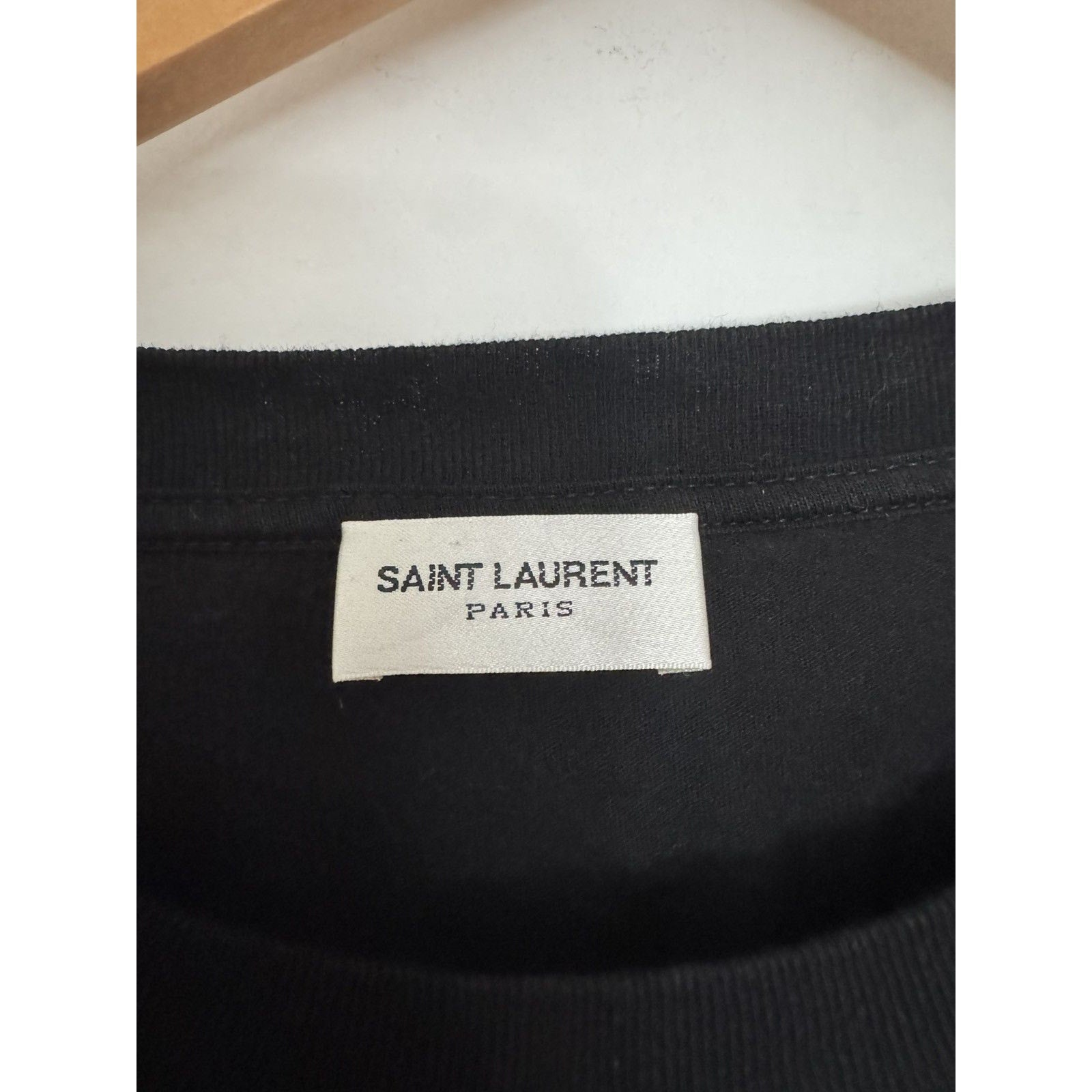 Saint Laurent No smoking lips T oversized Medium