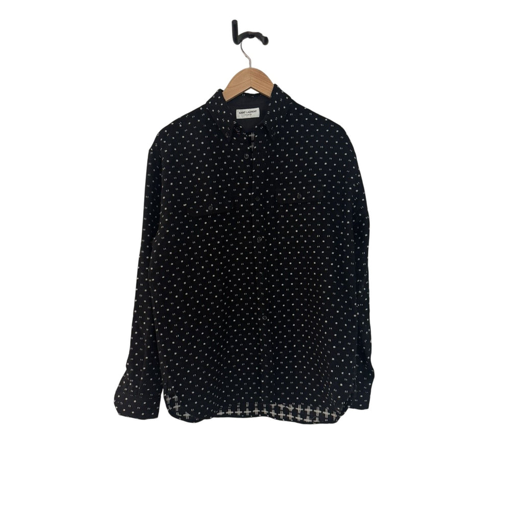 Saint Laurent Wool Button up flannel 38