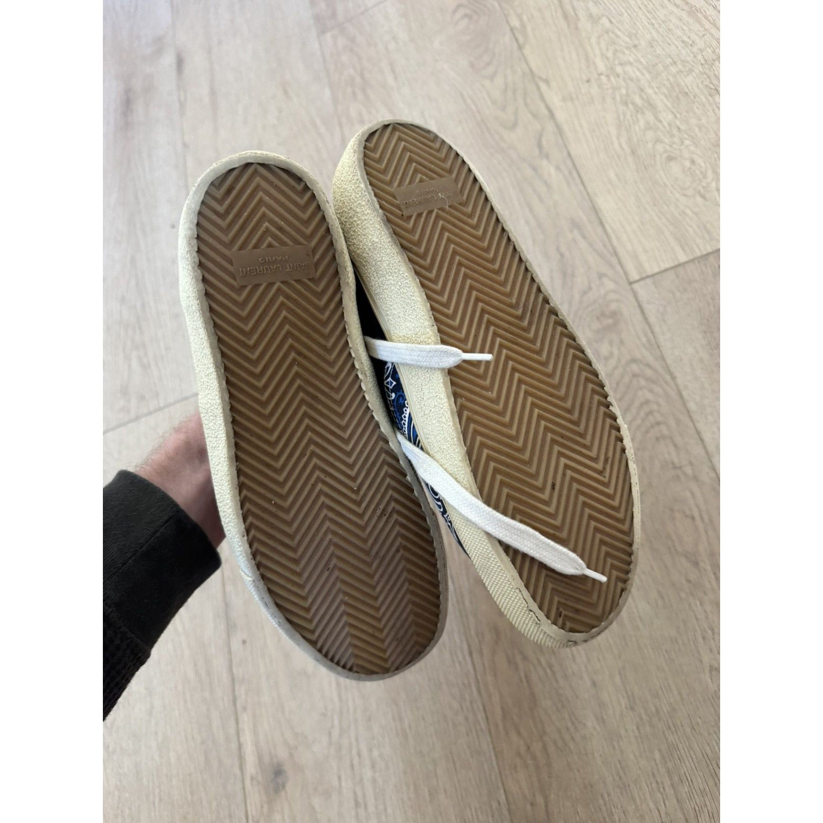 Saint Laurent Hedi Bandanna skates 41