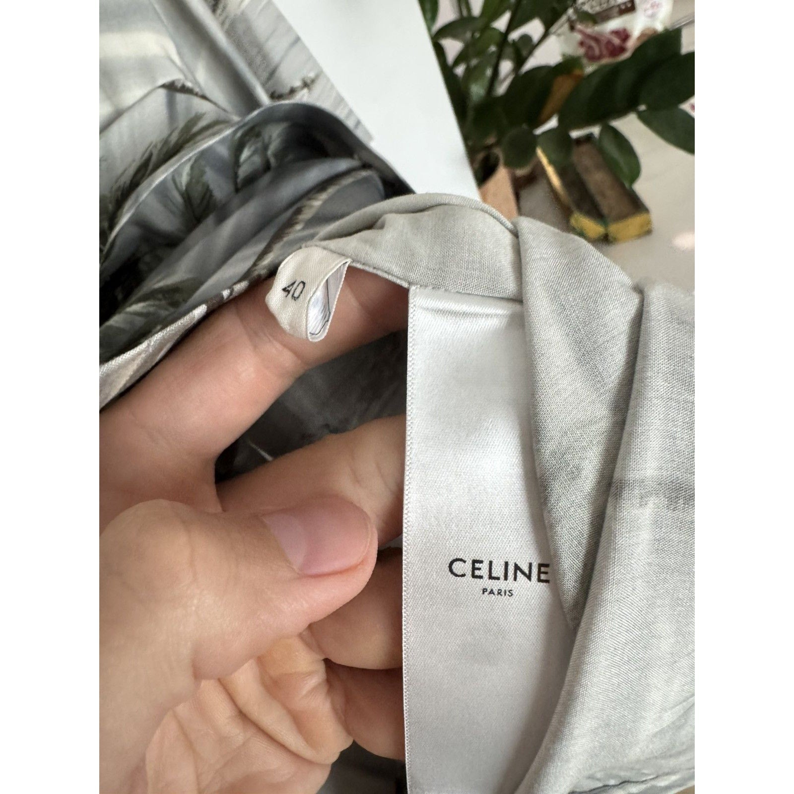 Celine New Hawaiian shirt 40