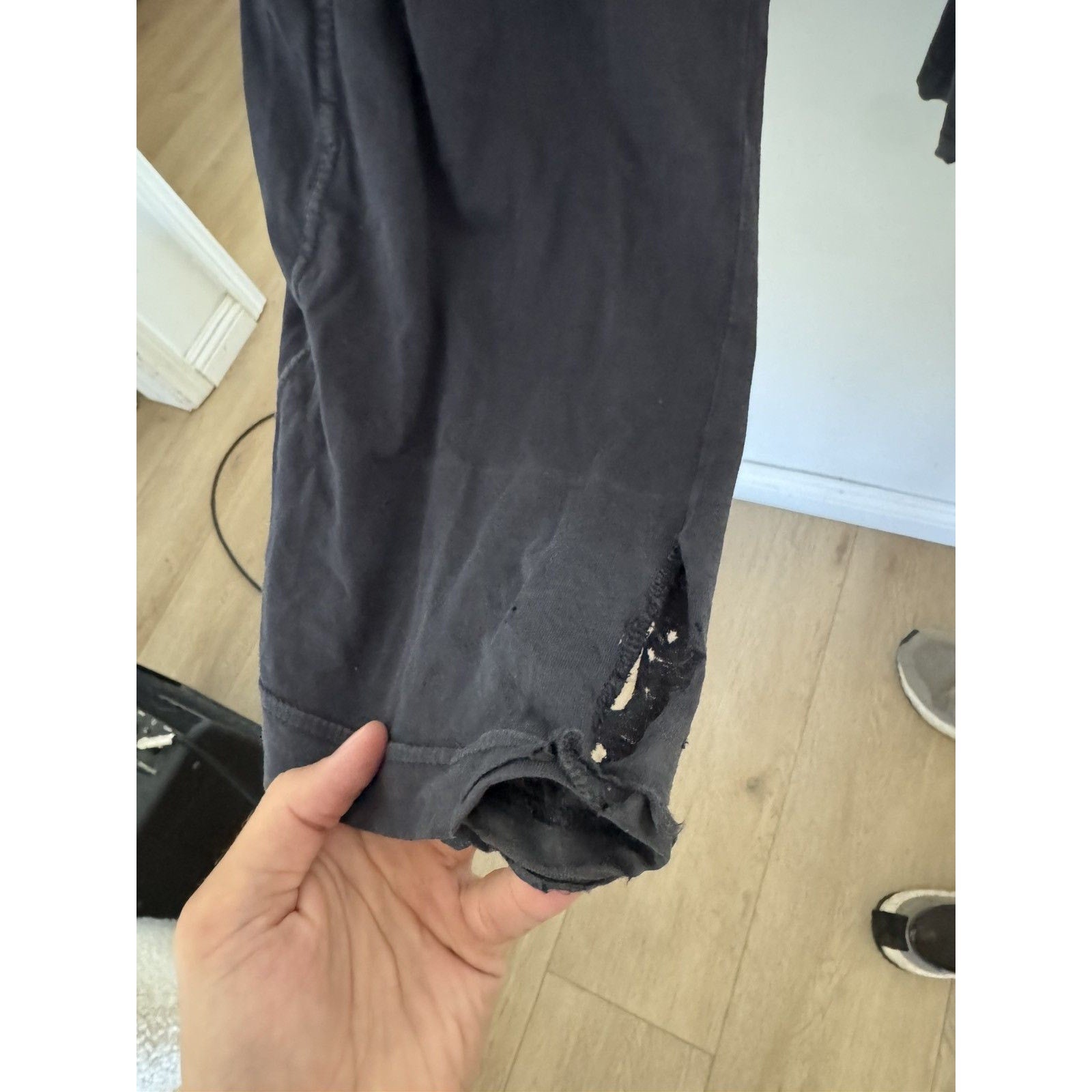 Rick Owens indigo Pusher pants Small