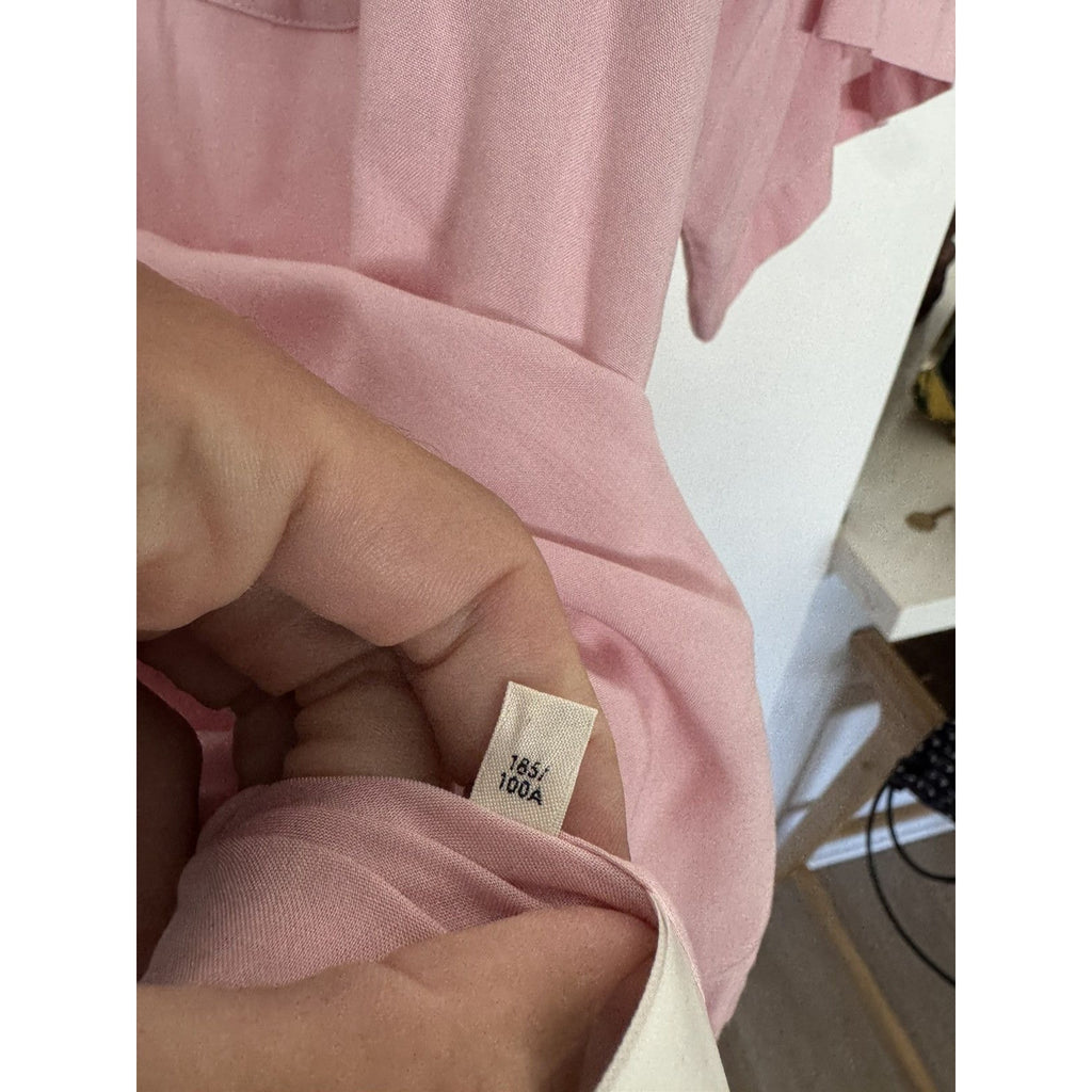 Celine Blush Pink Bowling Shirt Viscose 42