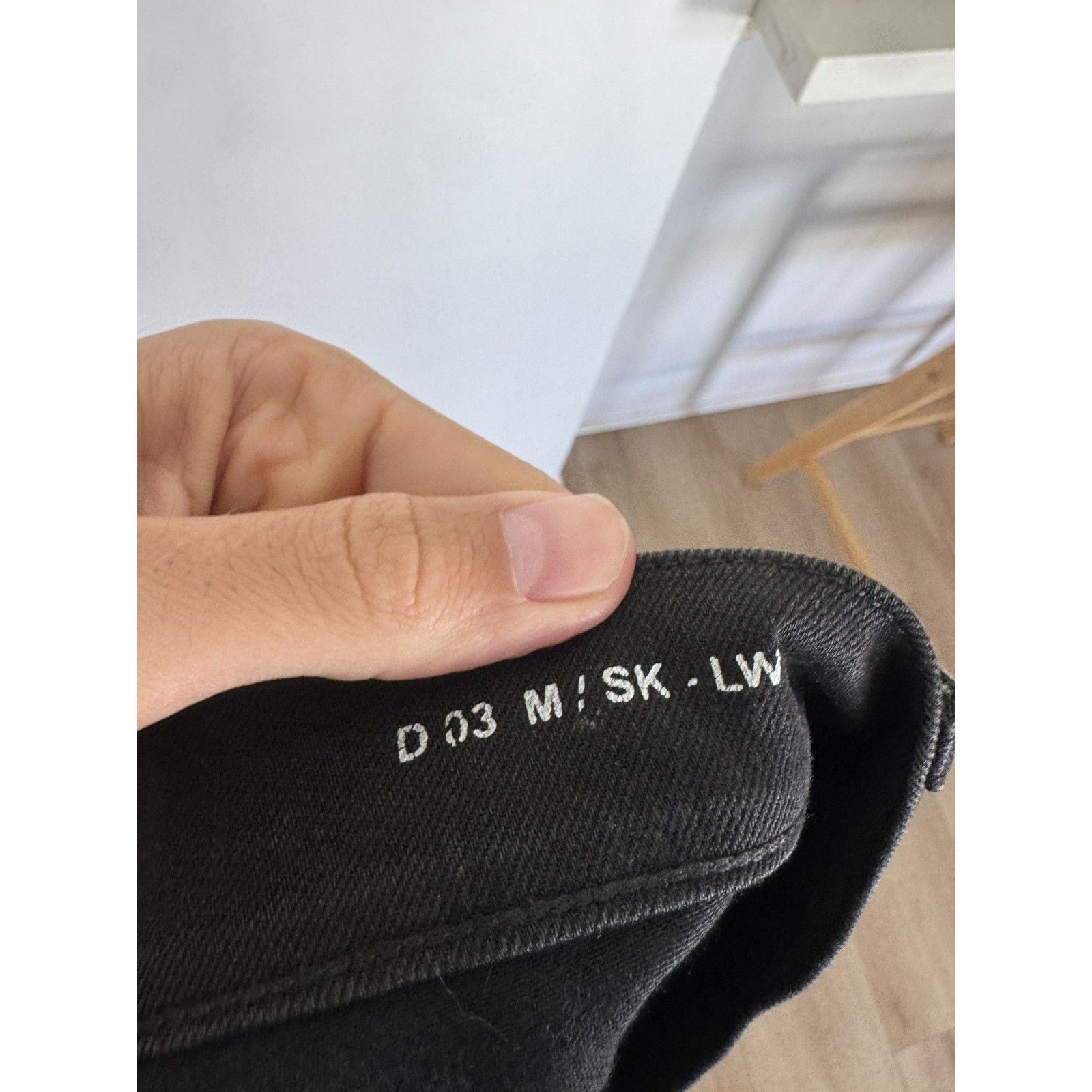 Saint Laurent Rare Waxed D03 denim 31