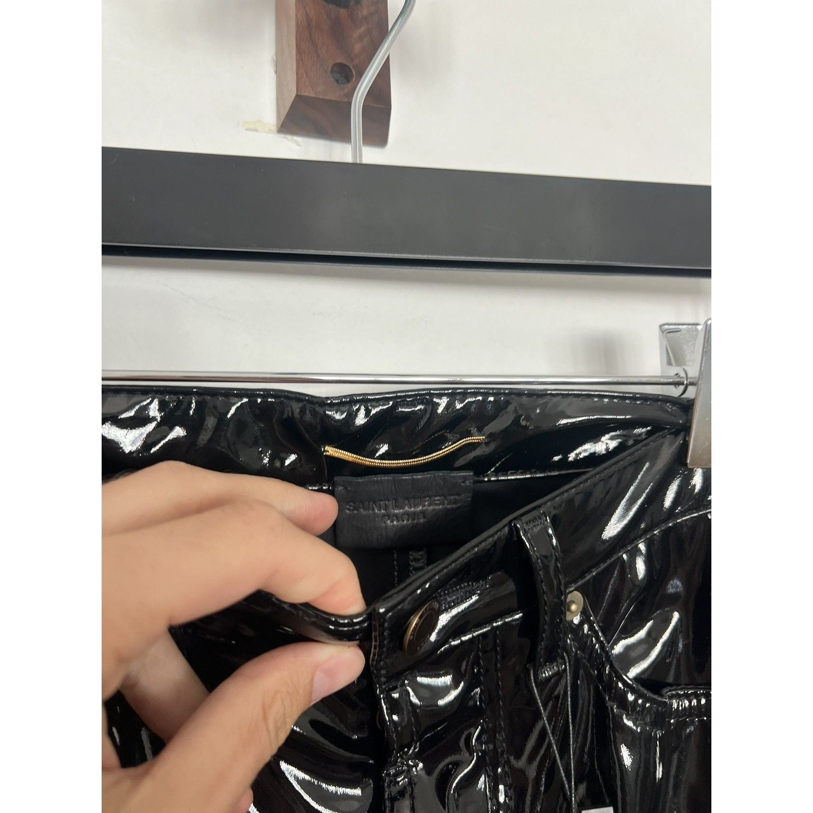 Saint Laurent BNWT Polythurane Pants 27