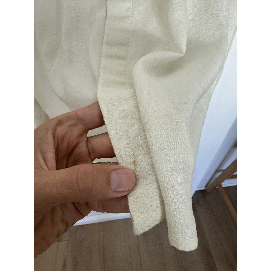 Cream Paisely jacquard shirt 41