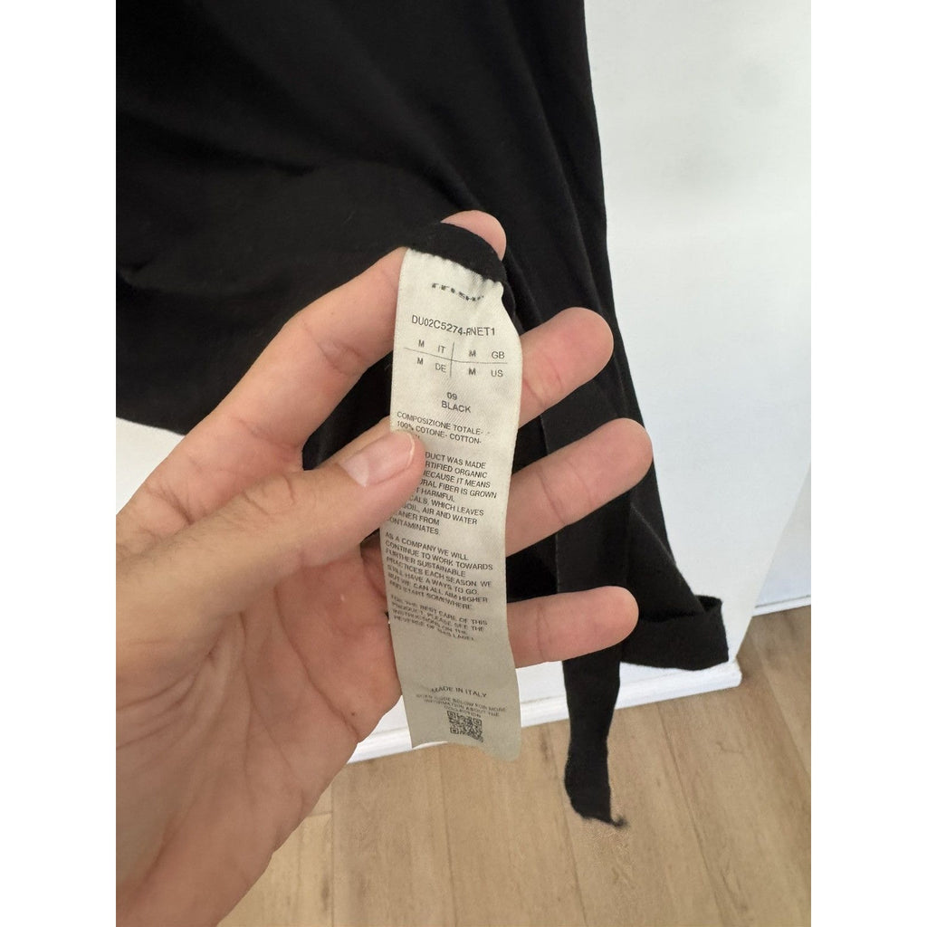 Rick Owens Oversized Embroidered crater T