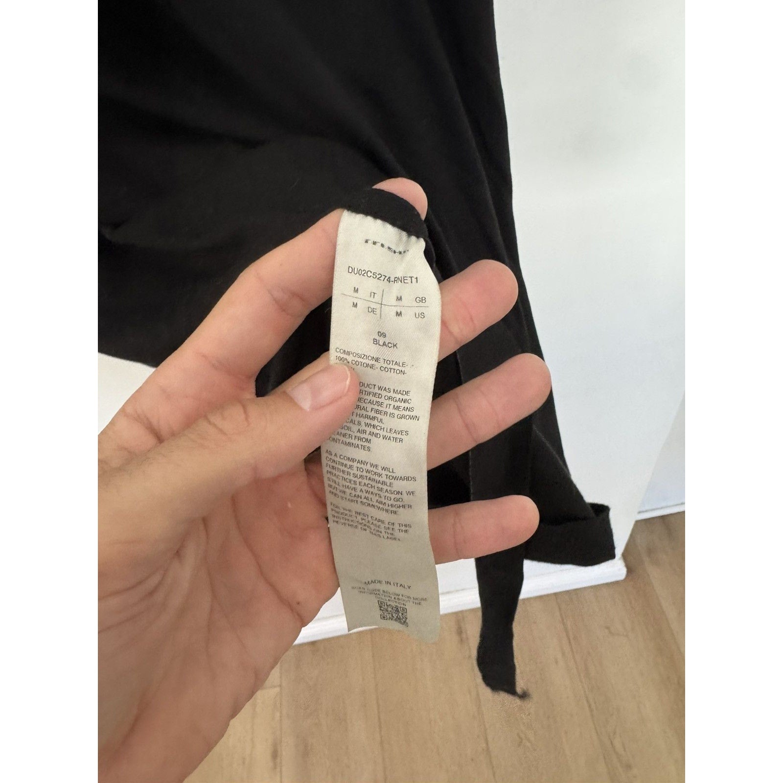 Rick Owens Oversized Embroidered crater T