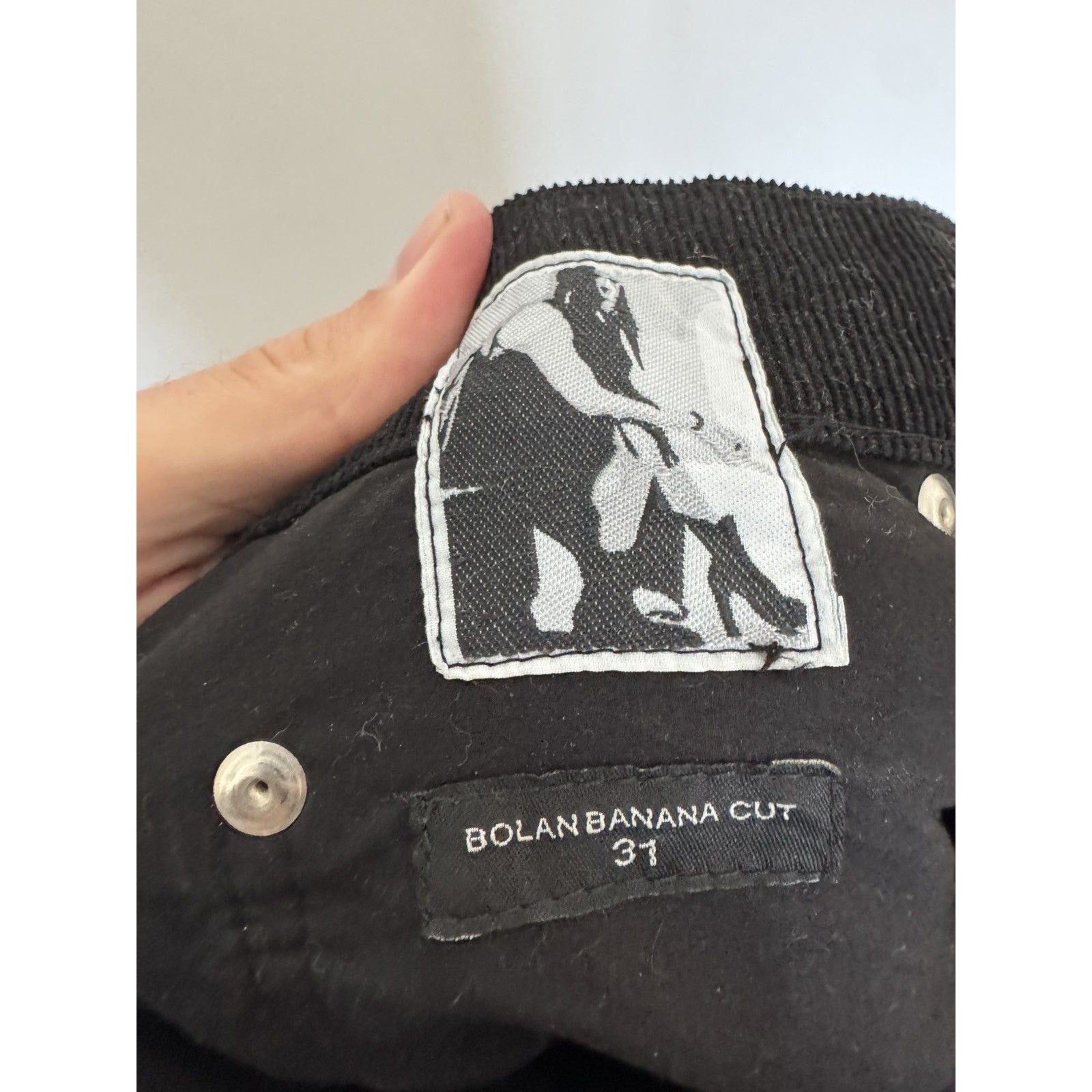 Rick Owens Corduroy Bolan Banana Trousers 31