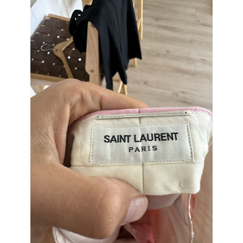 Saint Laurent Pink Suit trousers 50