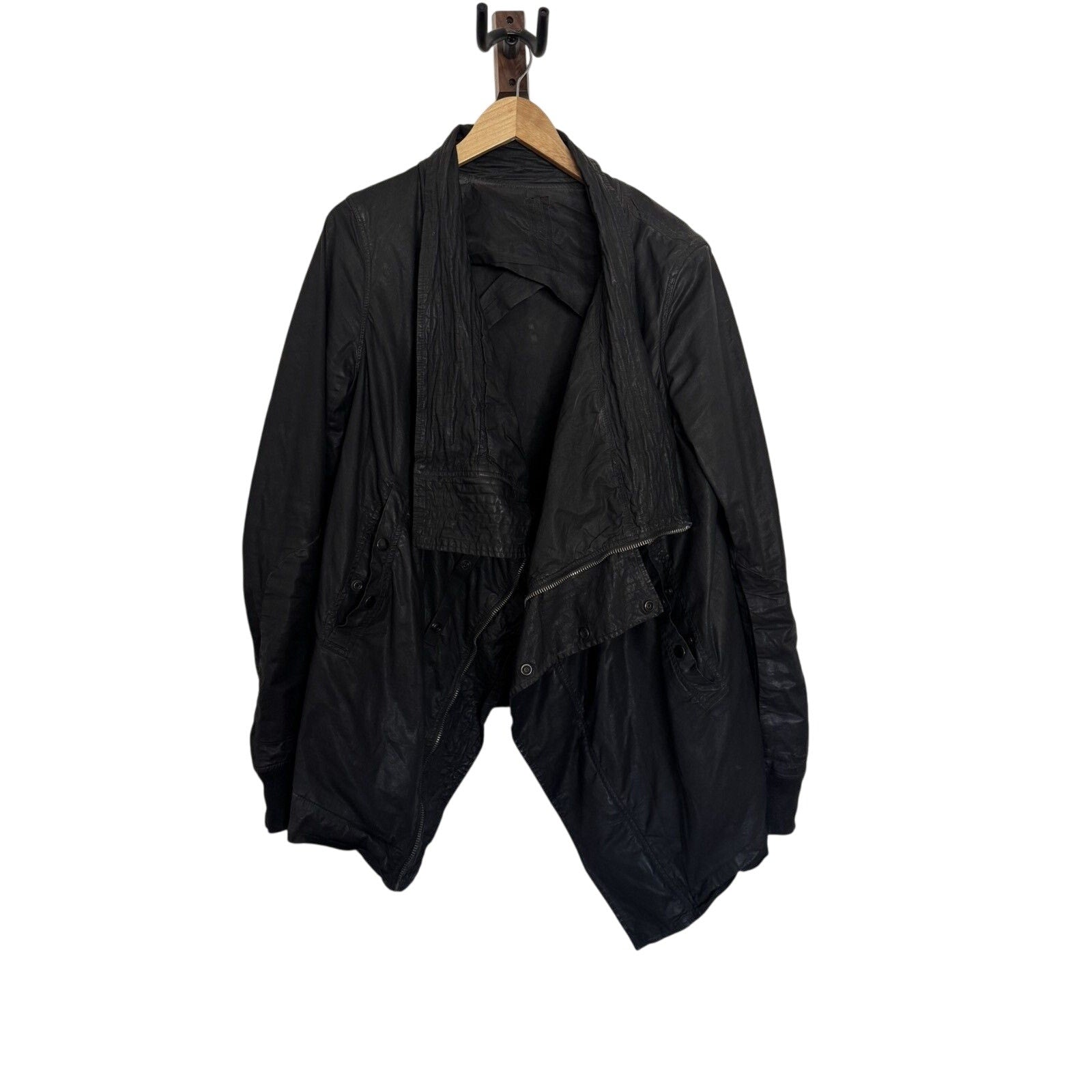 Rick Owens OG waxed Exploder Parka L