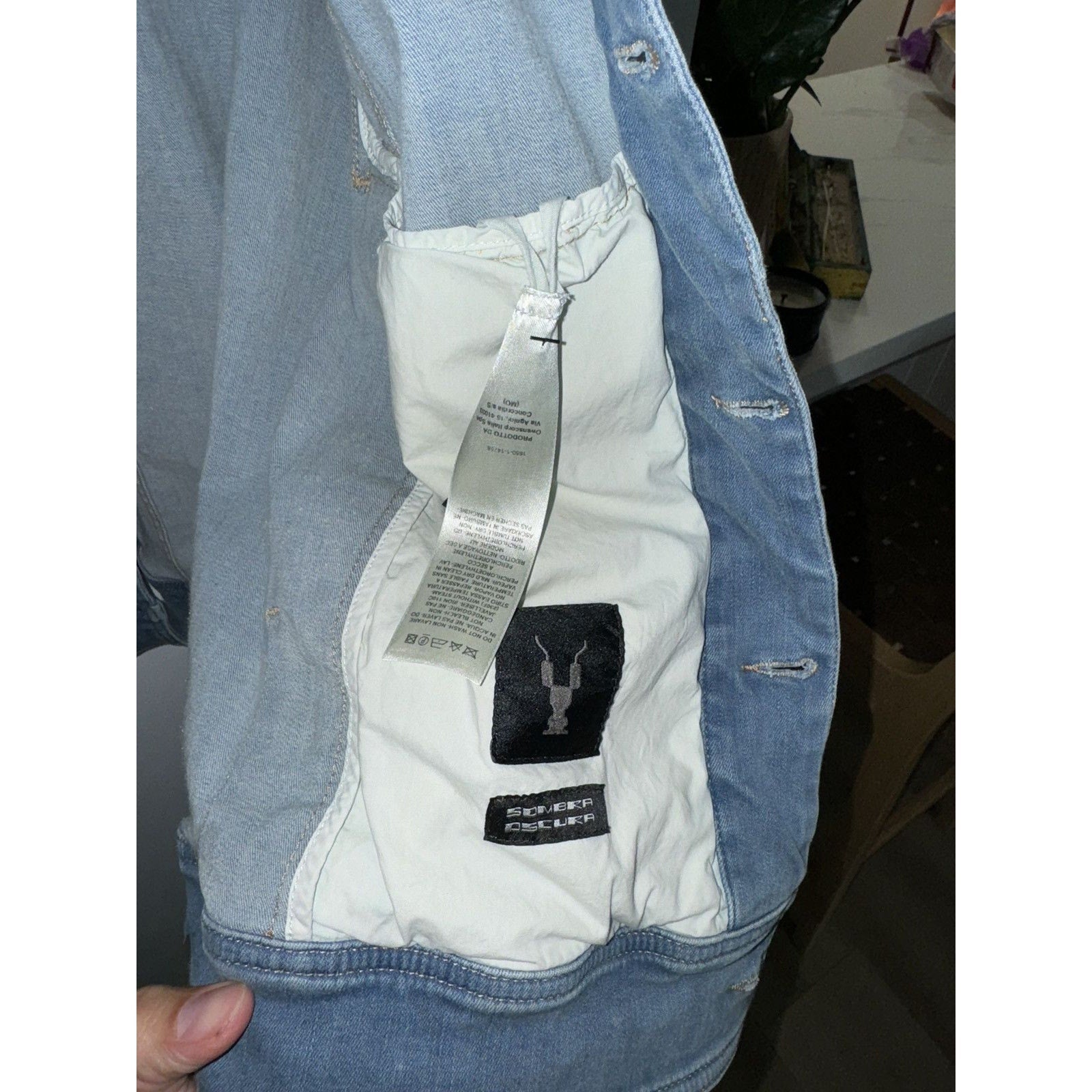 Rick owens Oversize Denim Jacket M