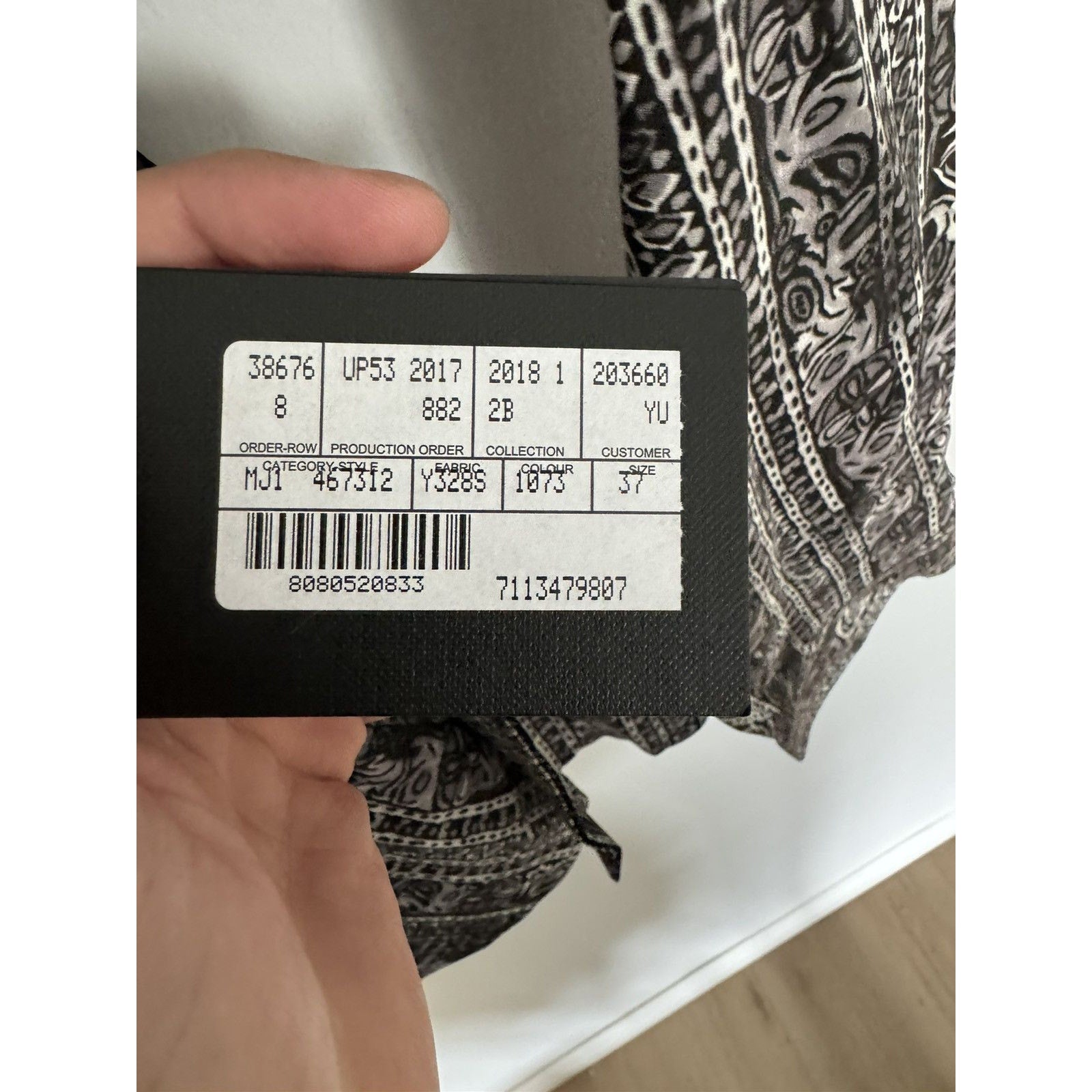 Saint Laurent Rare Silk Crepe Tunic 37