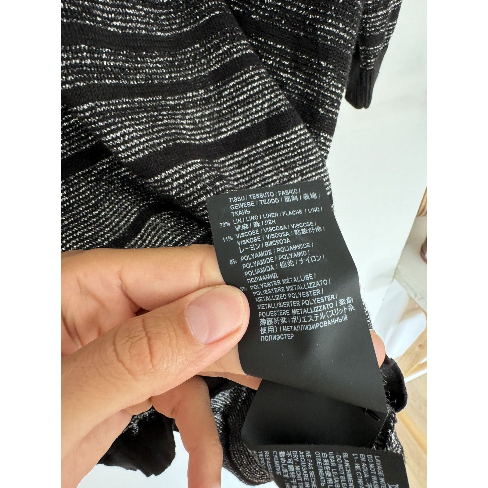 Saint Laurent Metallic Polo Large