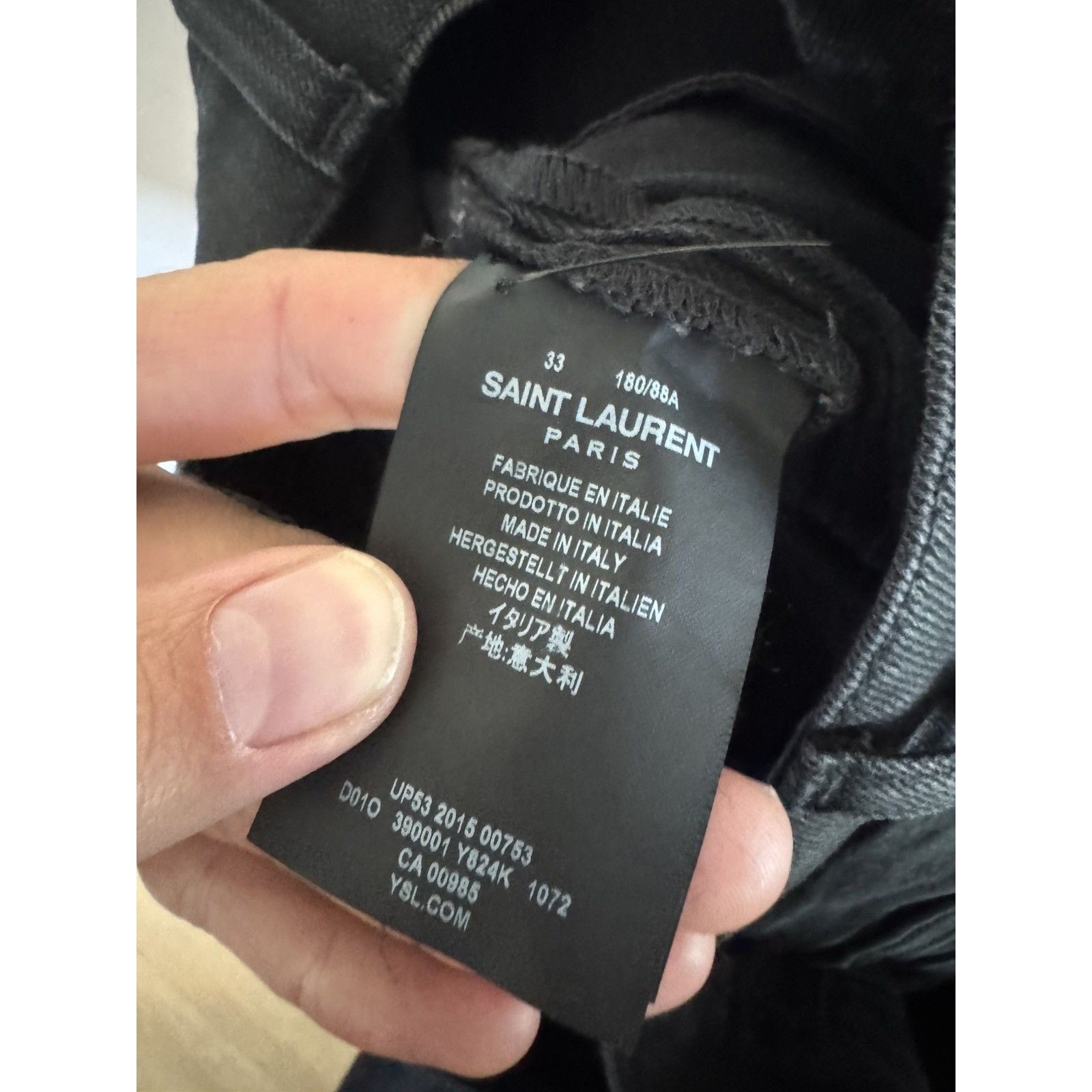 Saint Laurent Fw15 Heavy waxed nightrider d02 33