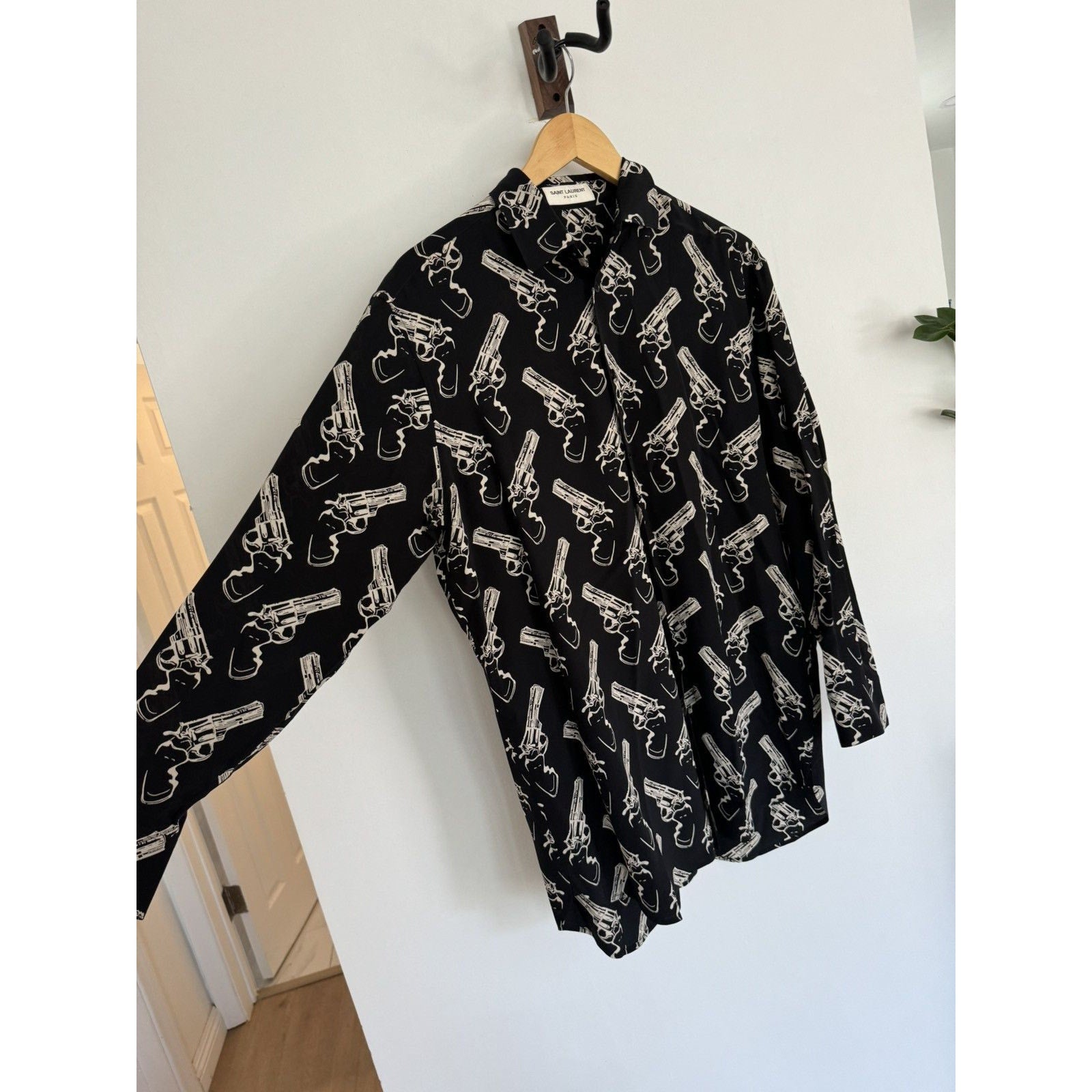Saint Laurent Silk revolver shirt Hedi Small