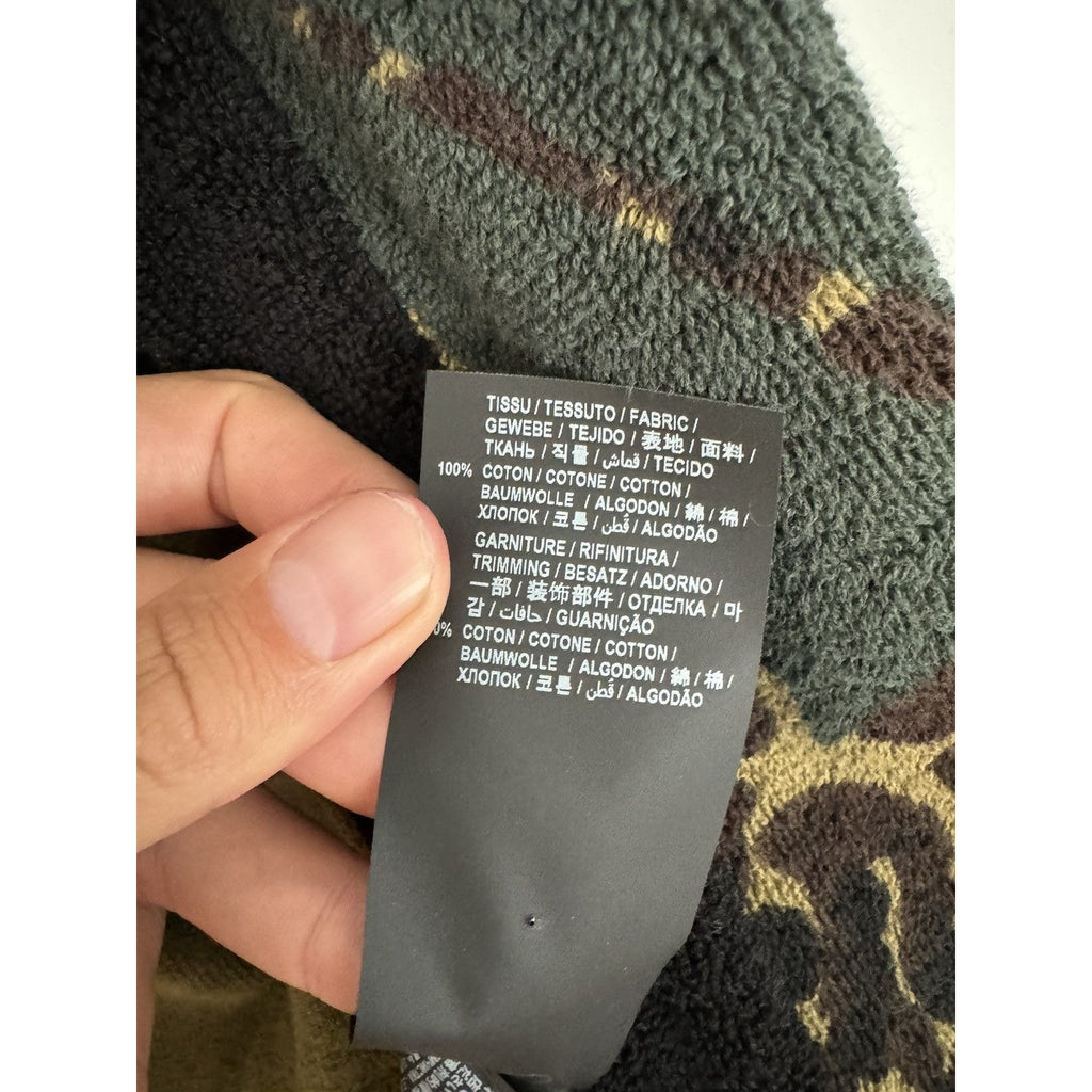 Saint Laurent Leopard terry Cardigan Robe