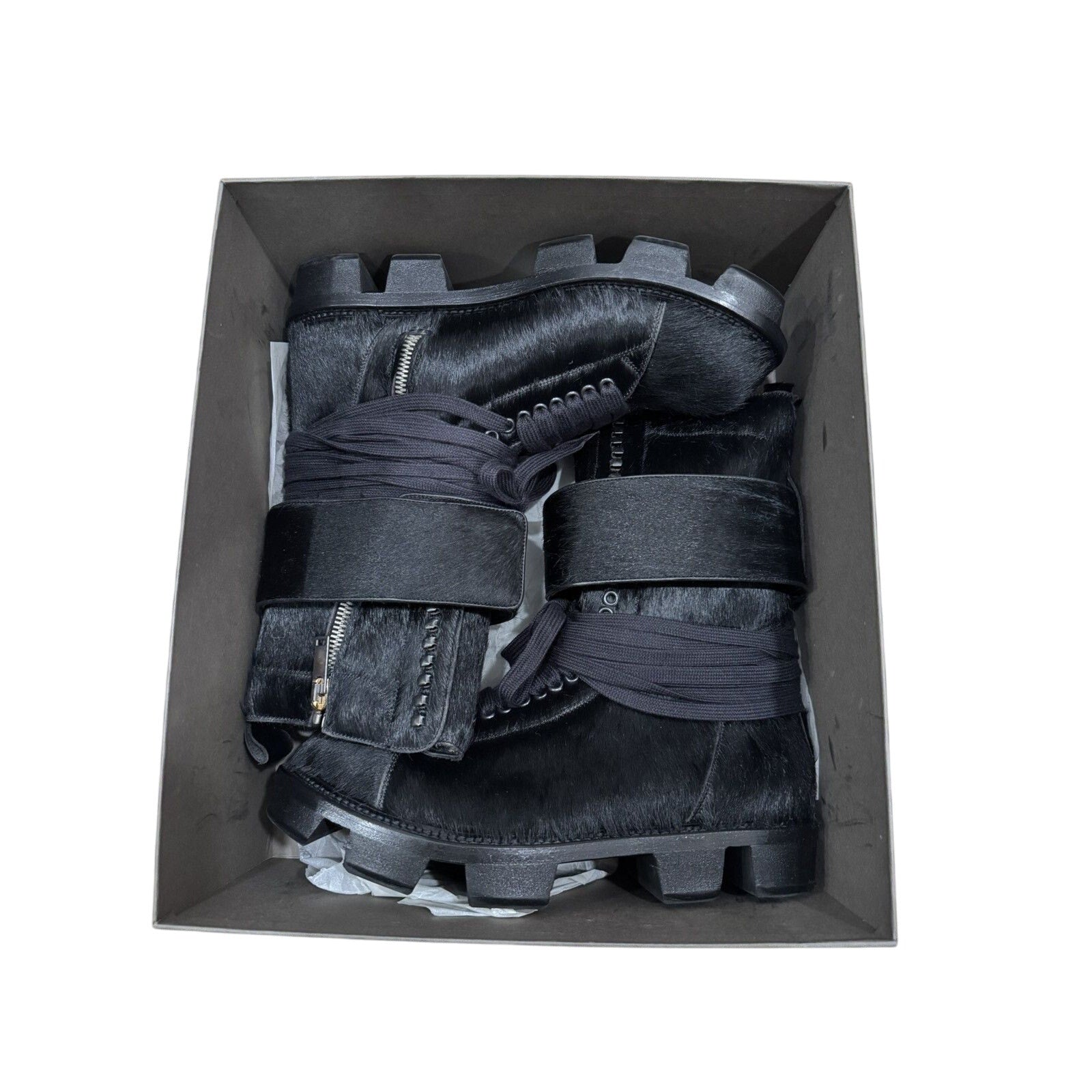 BNIB FW13 Plinth Ponyhair Boots 43.5