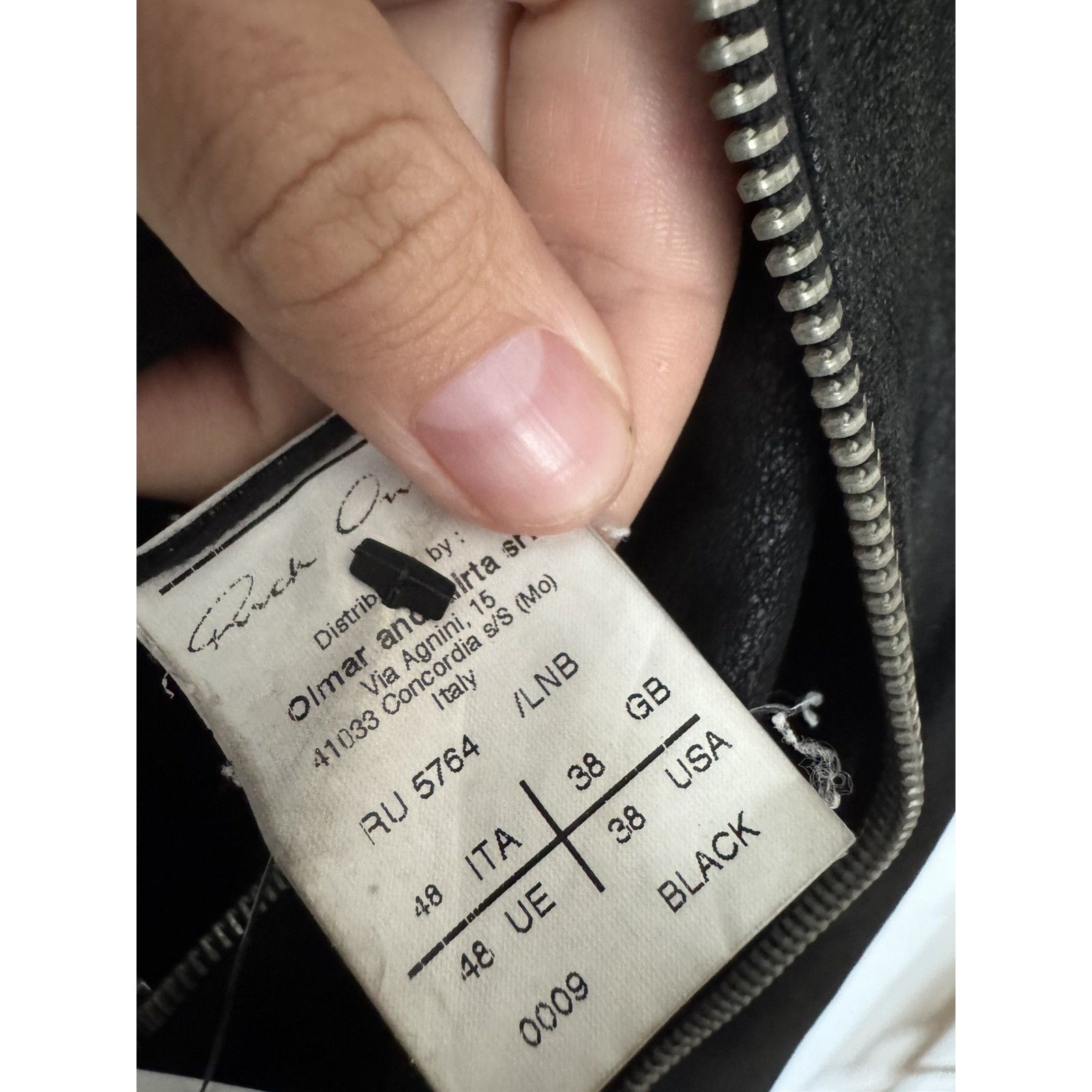 Rick Owens Blistered Lamb Stooges jacket Plinth 48